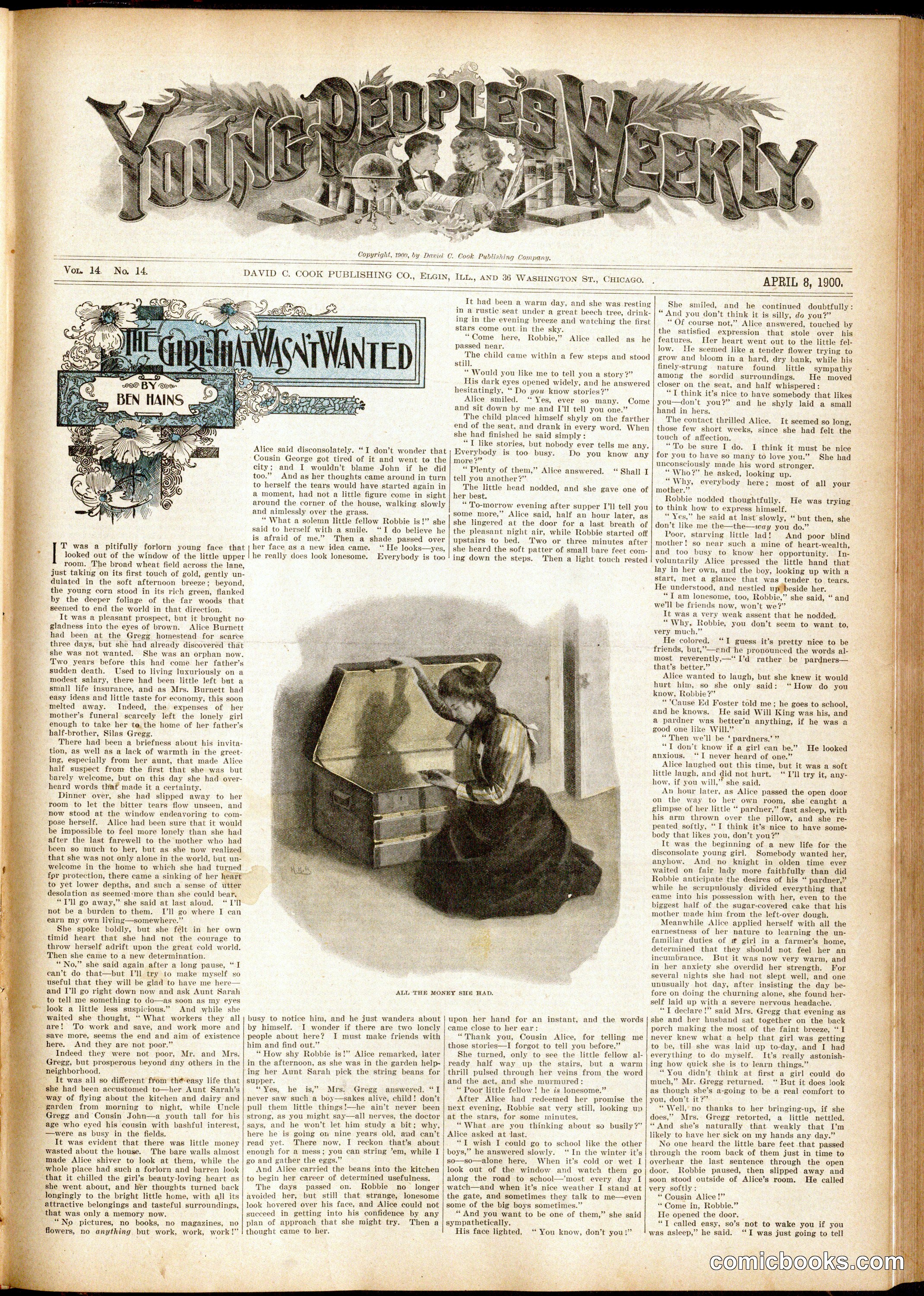 Young People's Weekly: 'The Good Girl Was Wanted'