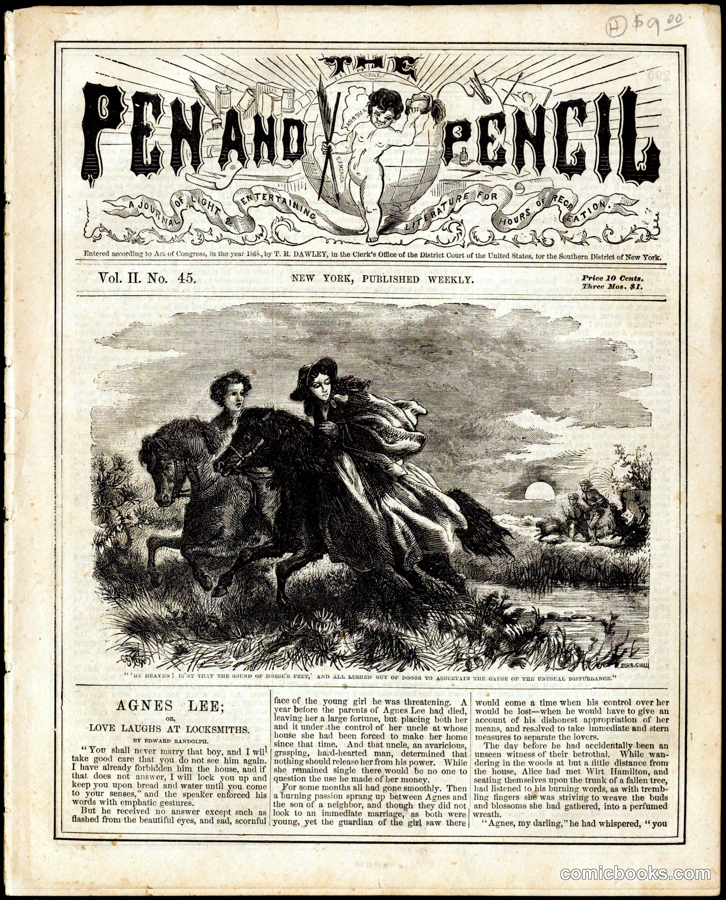 The Pen and Pencil, Vol. II, No. 45