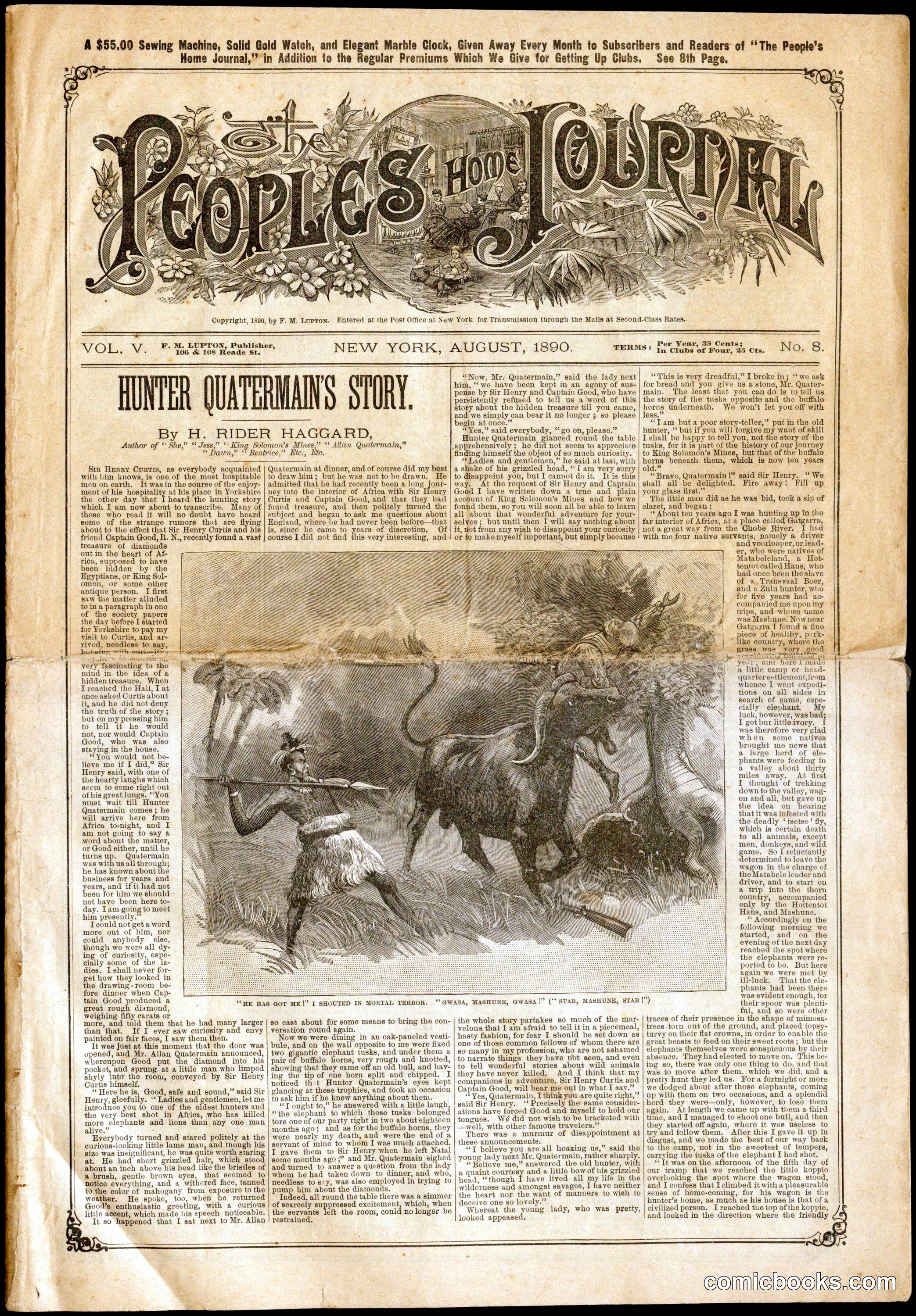 The People's Home Journal, Vol. V, No. 8