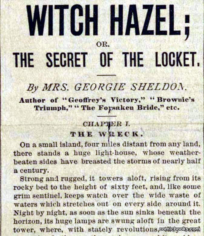 Witch Hazel; or, The Secret of the Locket