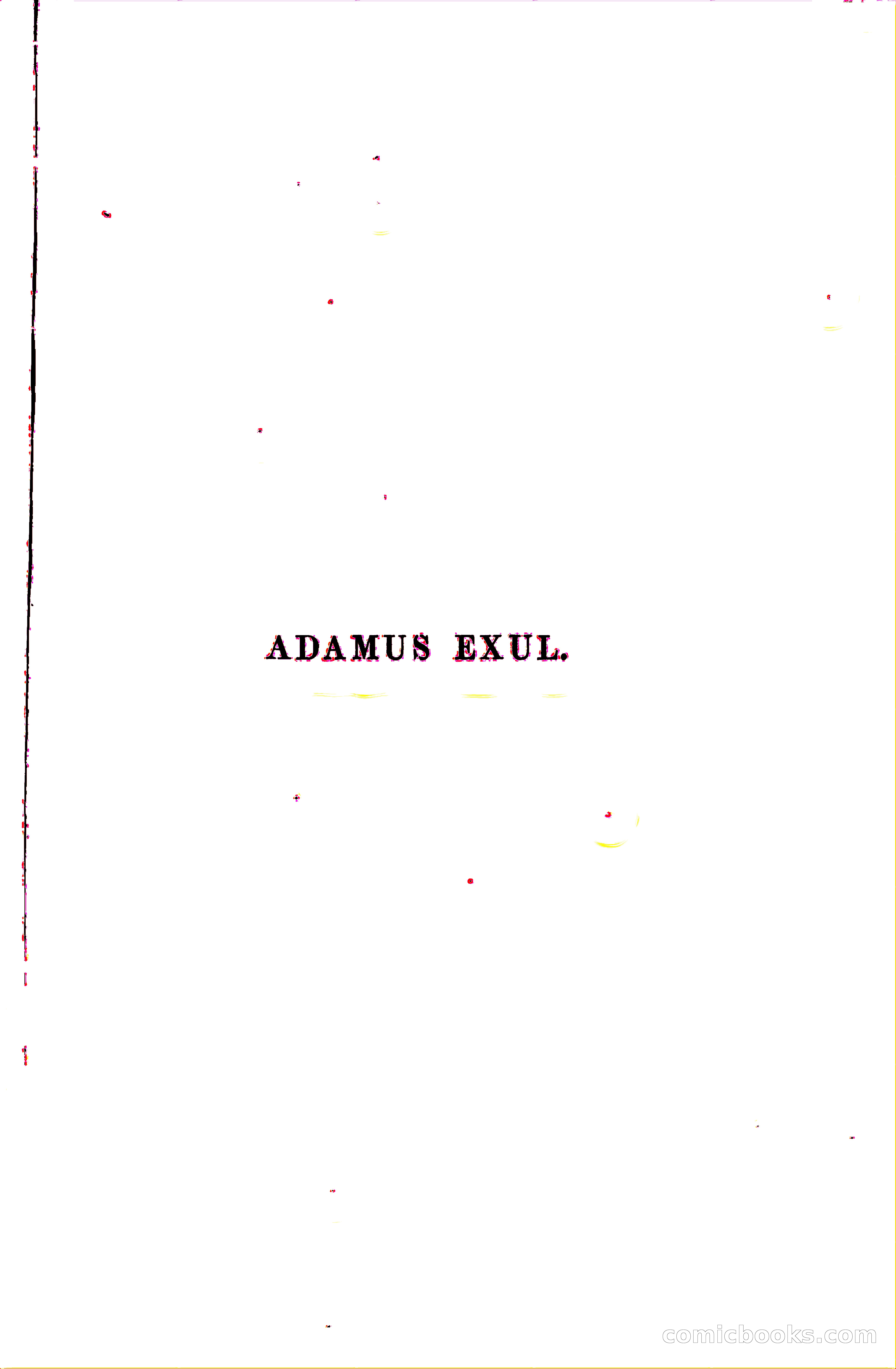 The Adamus exul of Grotius; or The Prototype of Paradise Lost — page 6 of 77