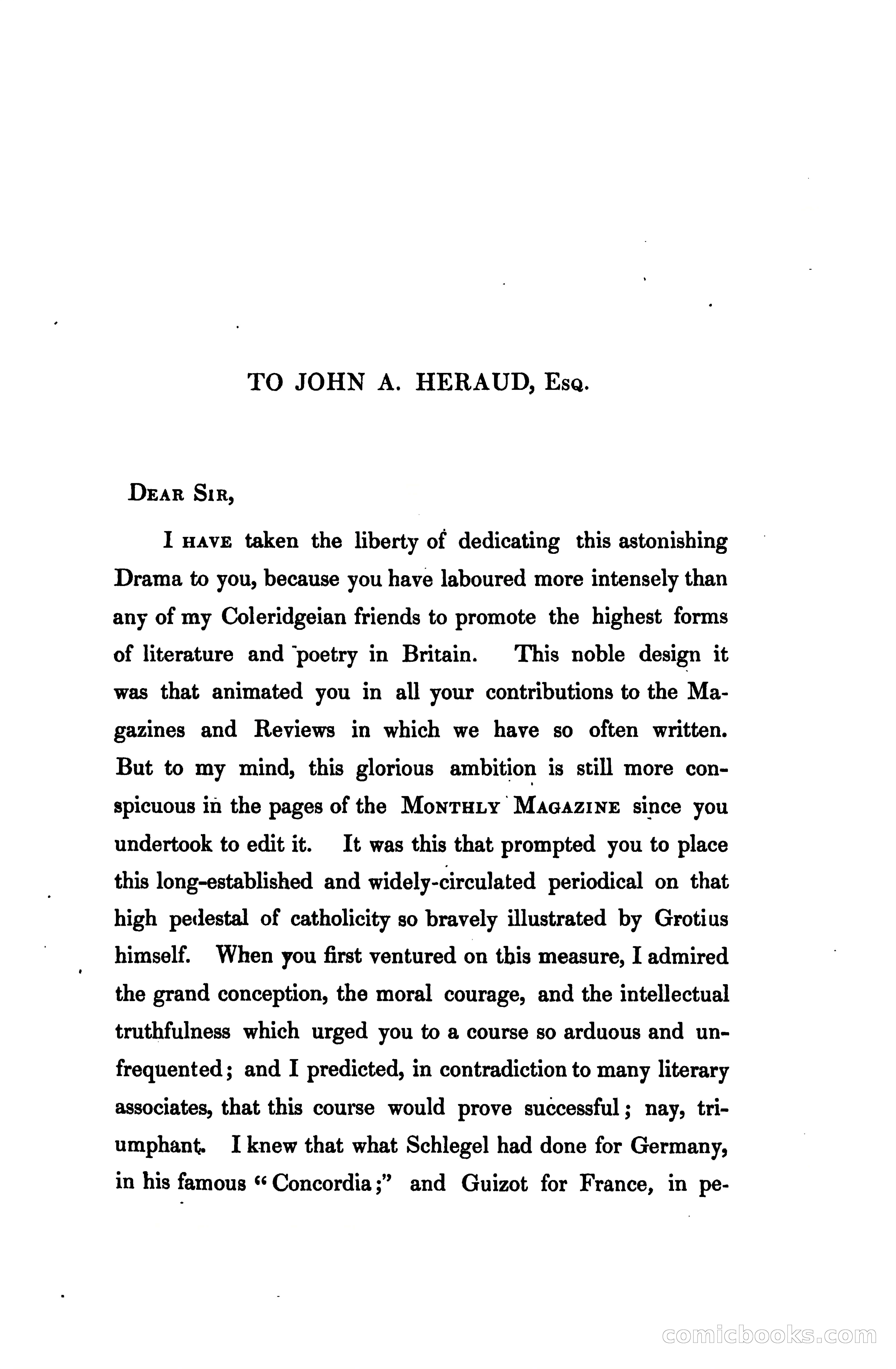 The Adamus exul of Grotius; or The Prototype of Paradise Lost — page 10: Penny Dreadfuls, 1839
