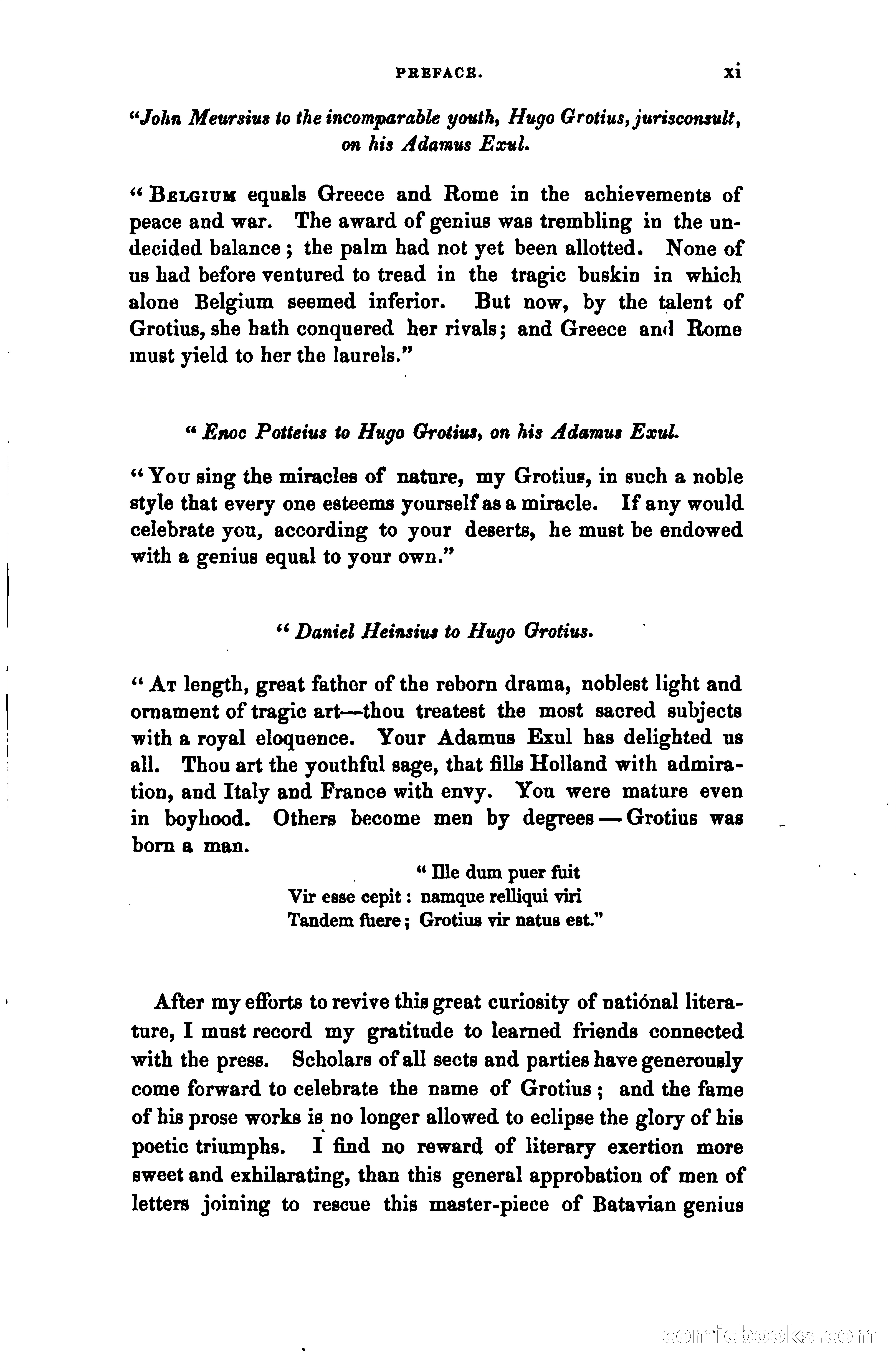 The Adamus exul of Grotius; or The Prototype of Paradise Lost — page 16 of 77