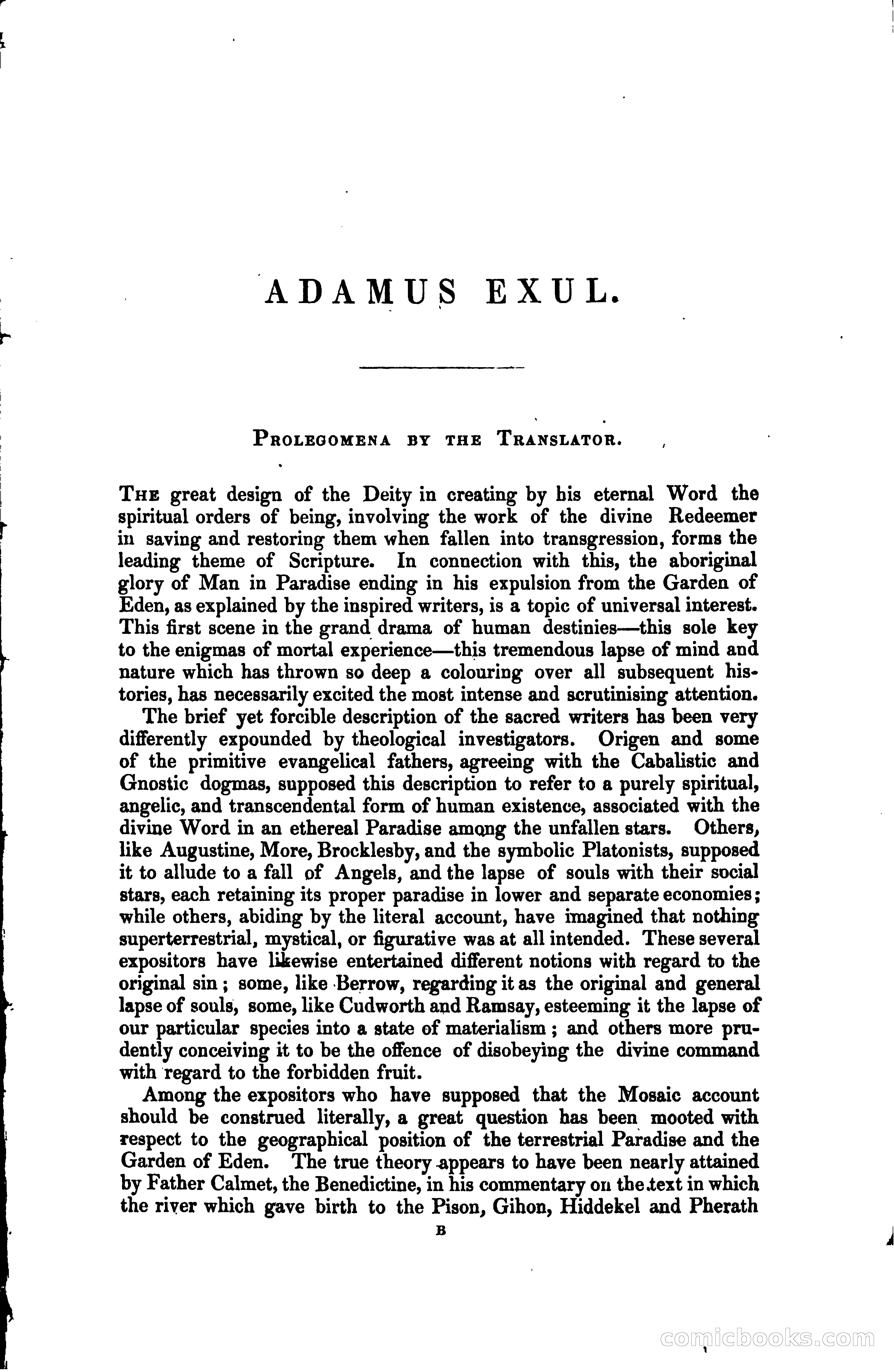 The Adamus exul of Grotius; or The Prototype of Paradise Lost — page 18 of 77