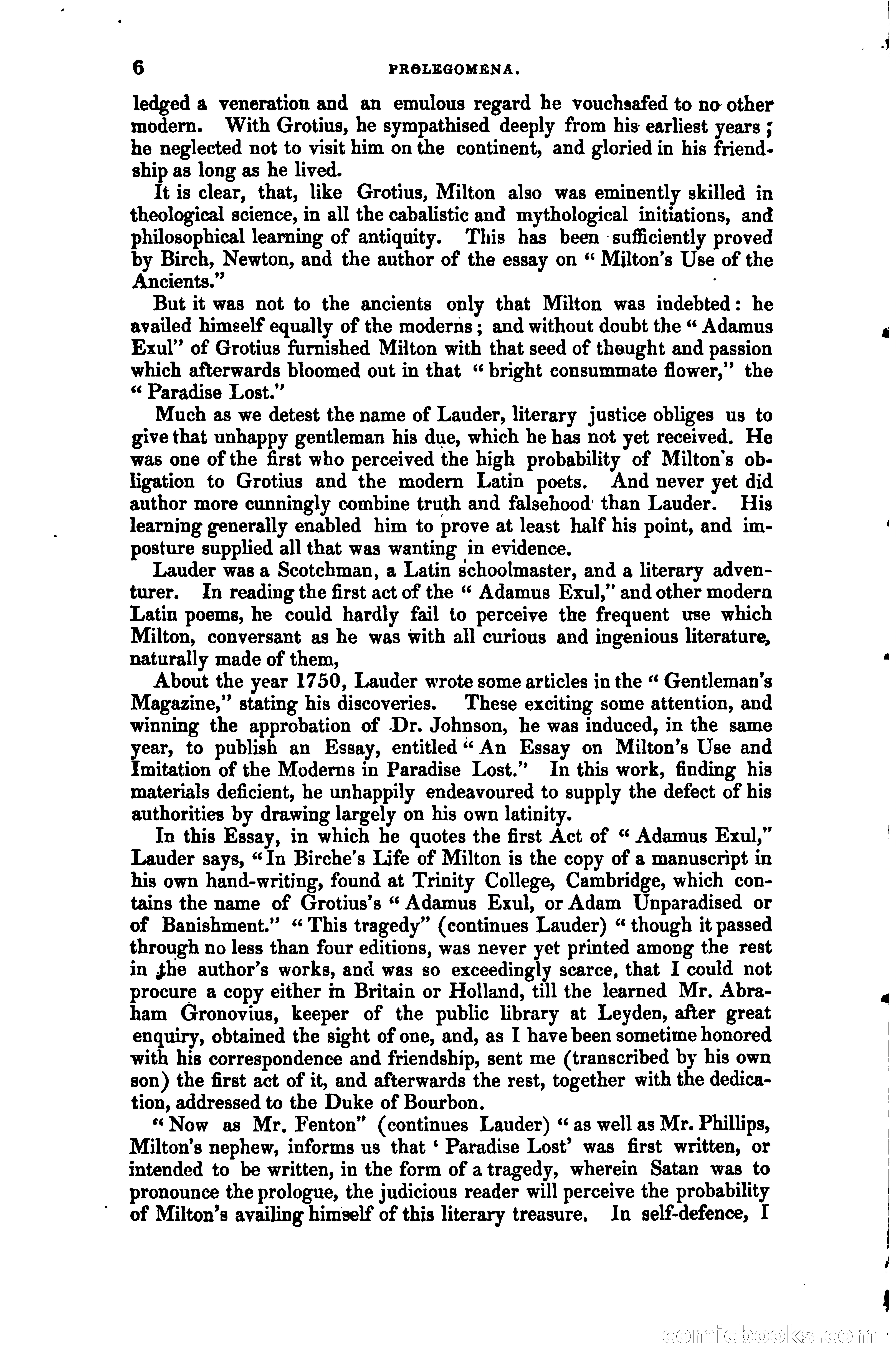 The Adamus exul of Grotius; or The Prototype of Paradise Lost — page 23 of 77