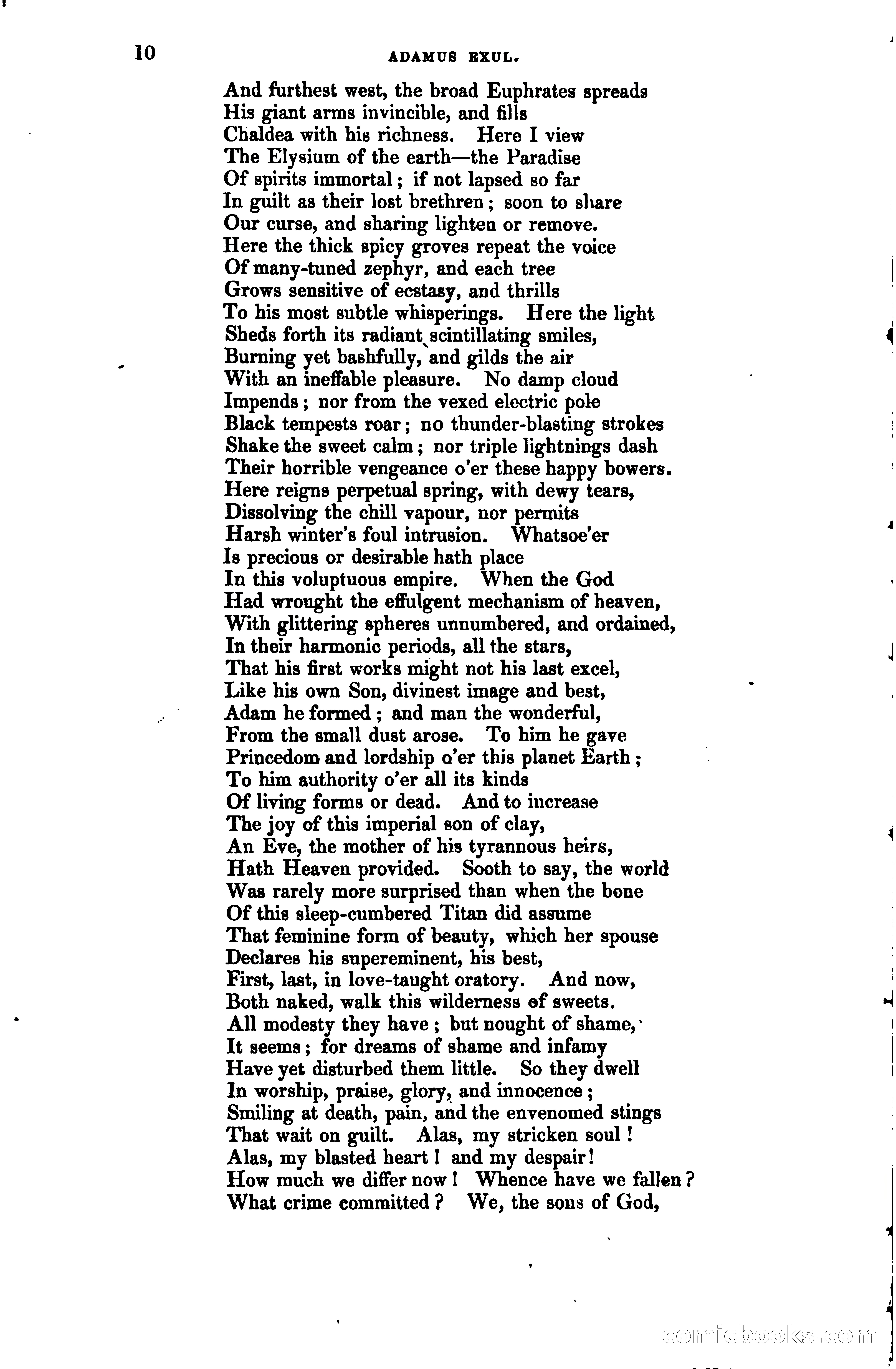 The Adamus exul of Grotius; or The Prototype of Paradise Lost — page 27 of 77