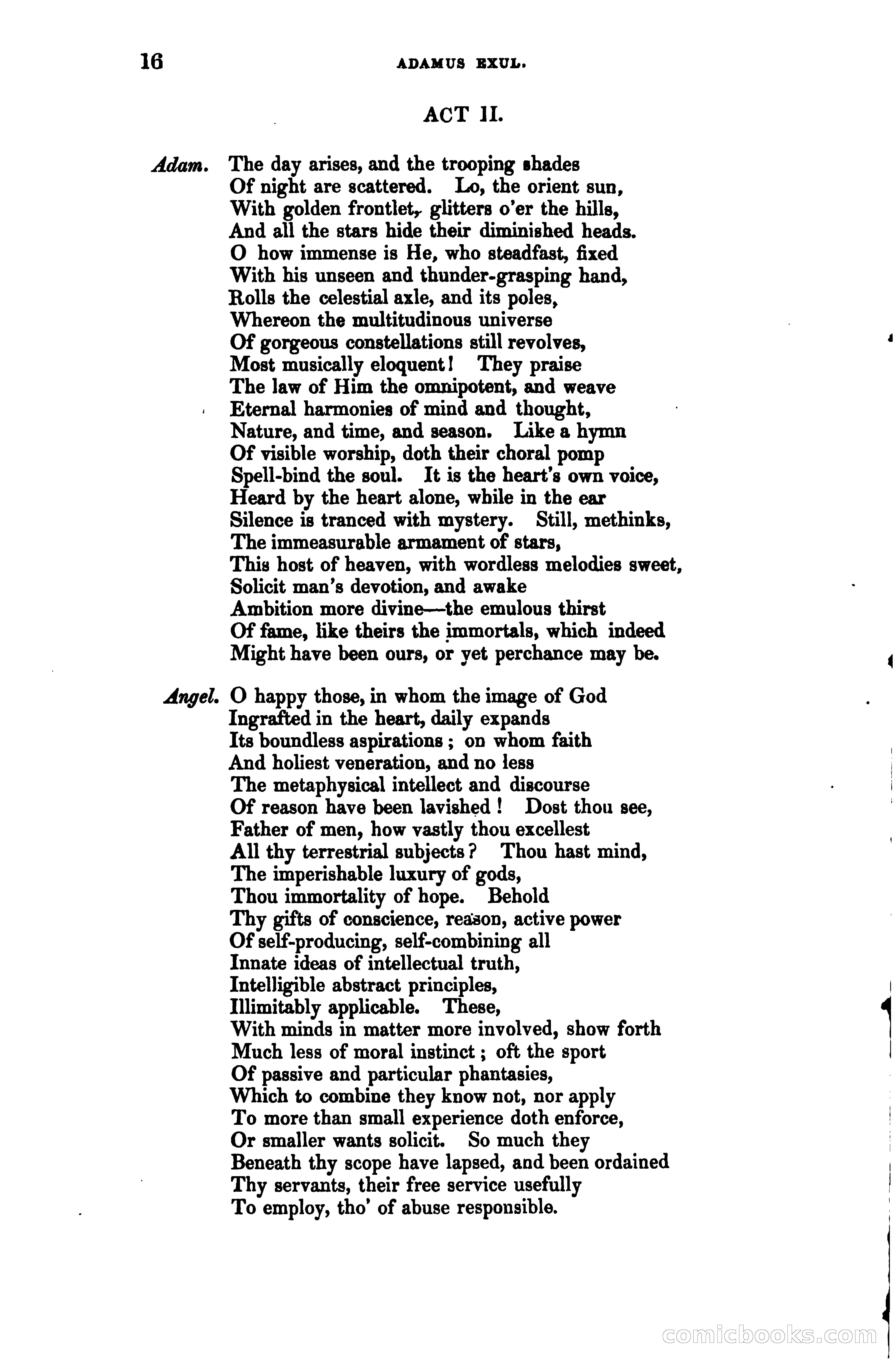 The Adamus exul of Grotius; or The Prototype of Paradise Lost — page 33 of 77