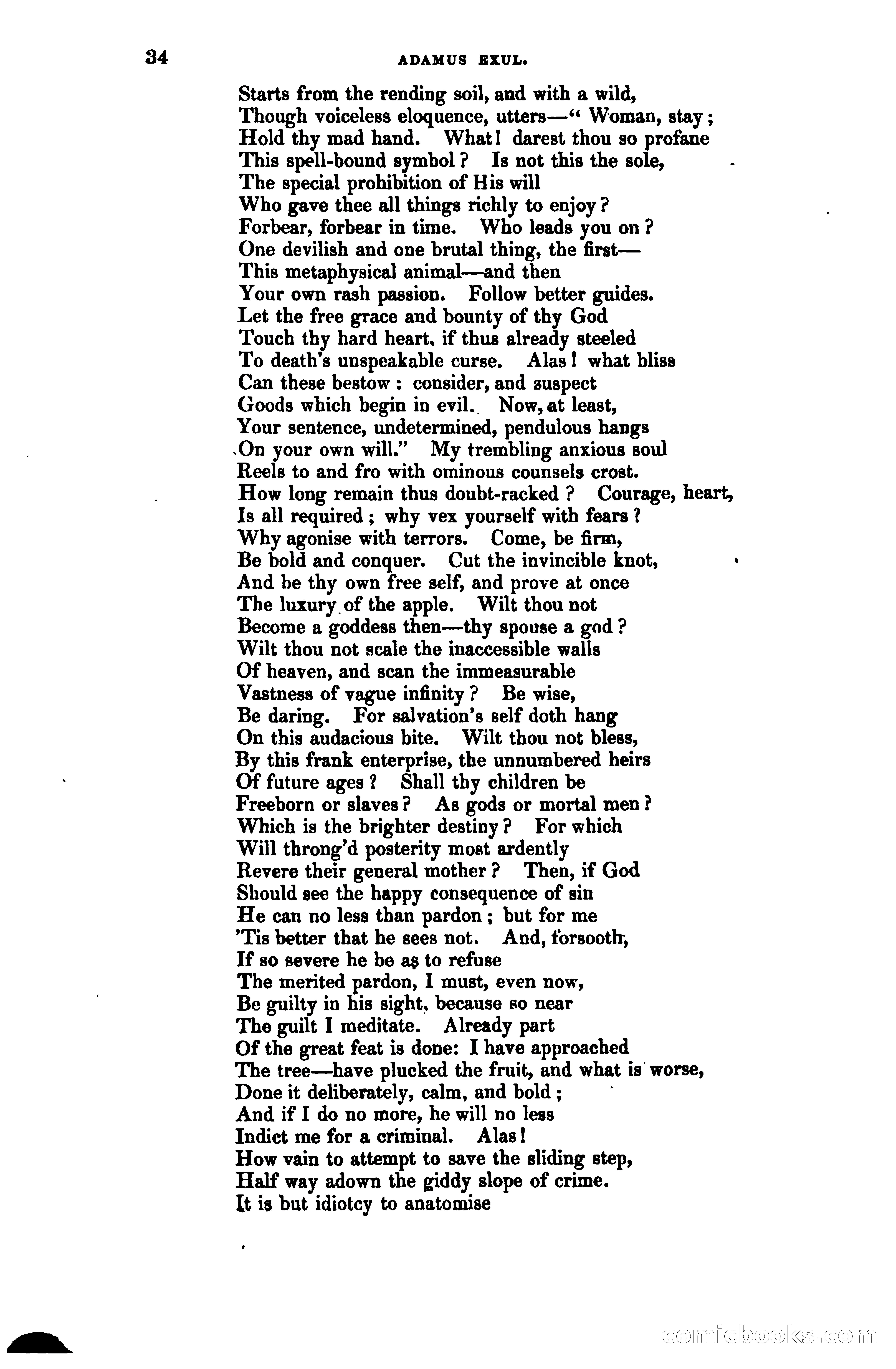 The Adamus exul of Grotius; or The Prototype of Paradise Lost — page 51 of 77