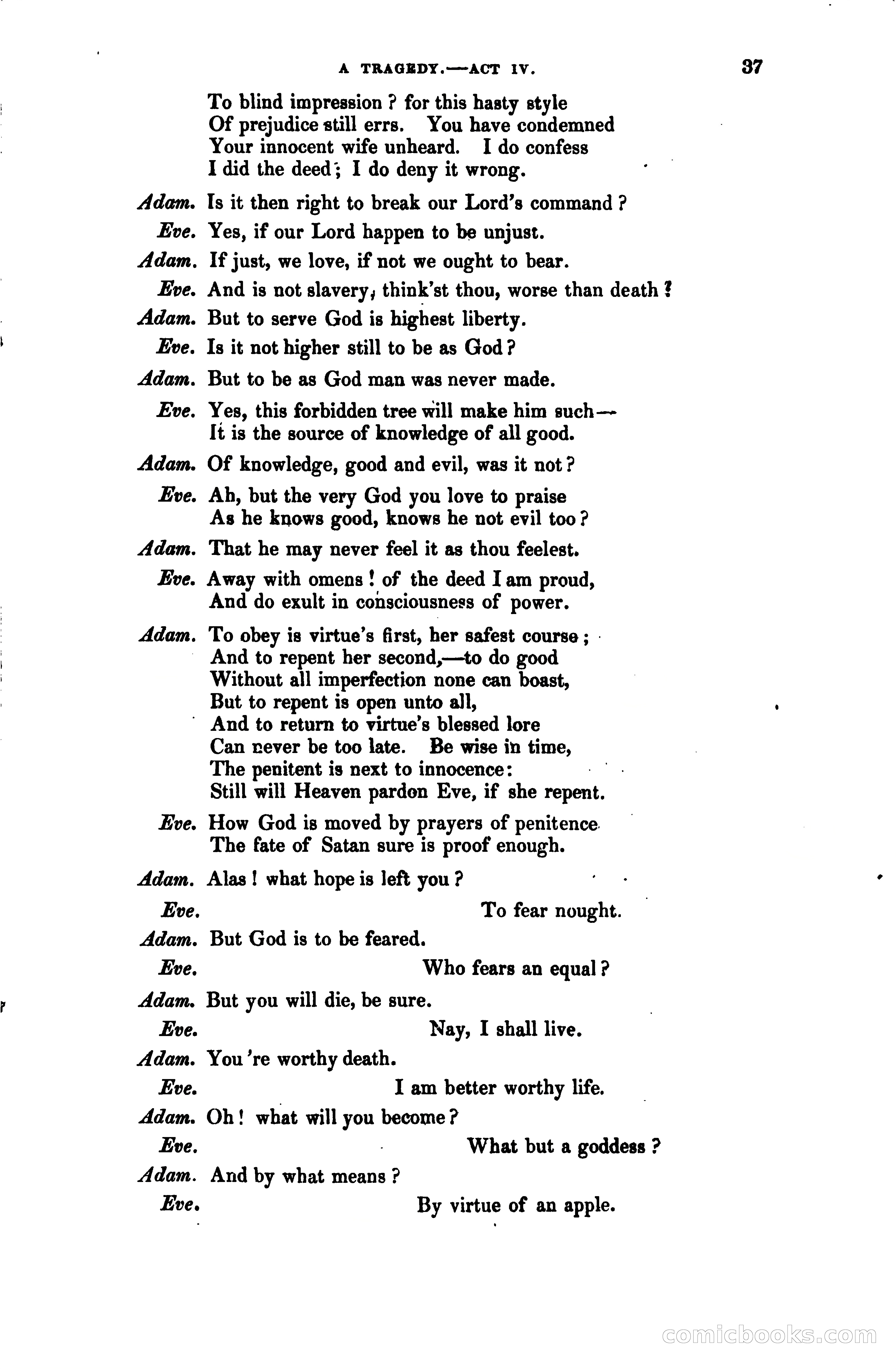 The Adamus exul of Grotius; or The Prototype of Paradise Lost — page 54 of 77