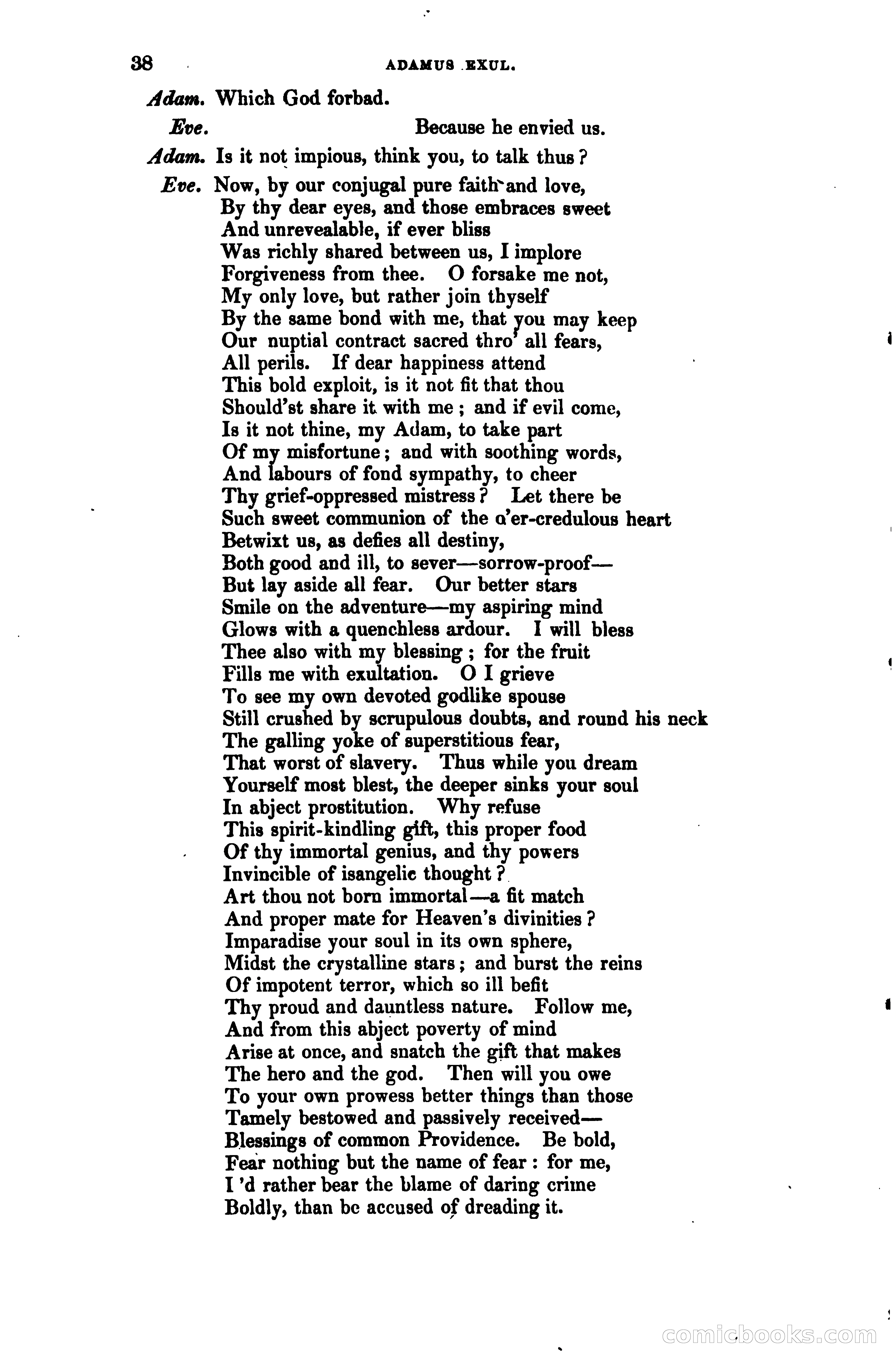 The Adamus exul of Grotius; or The Prototype of Paradise Lost — page 55 of 77