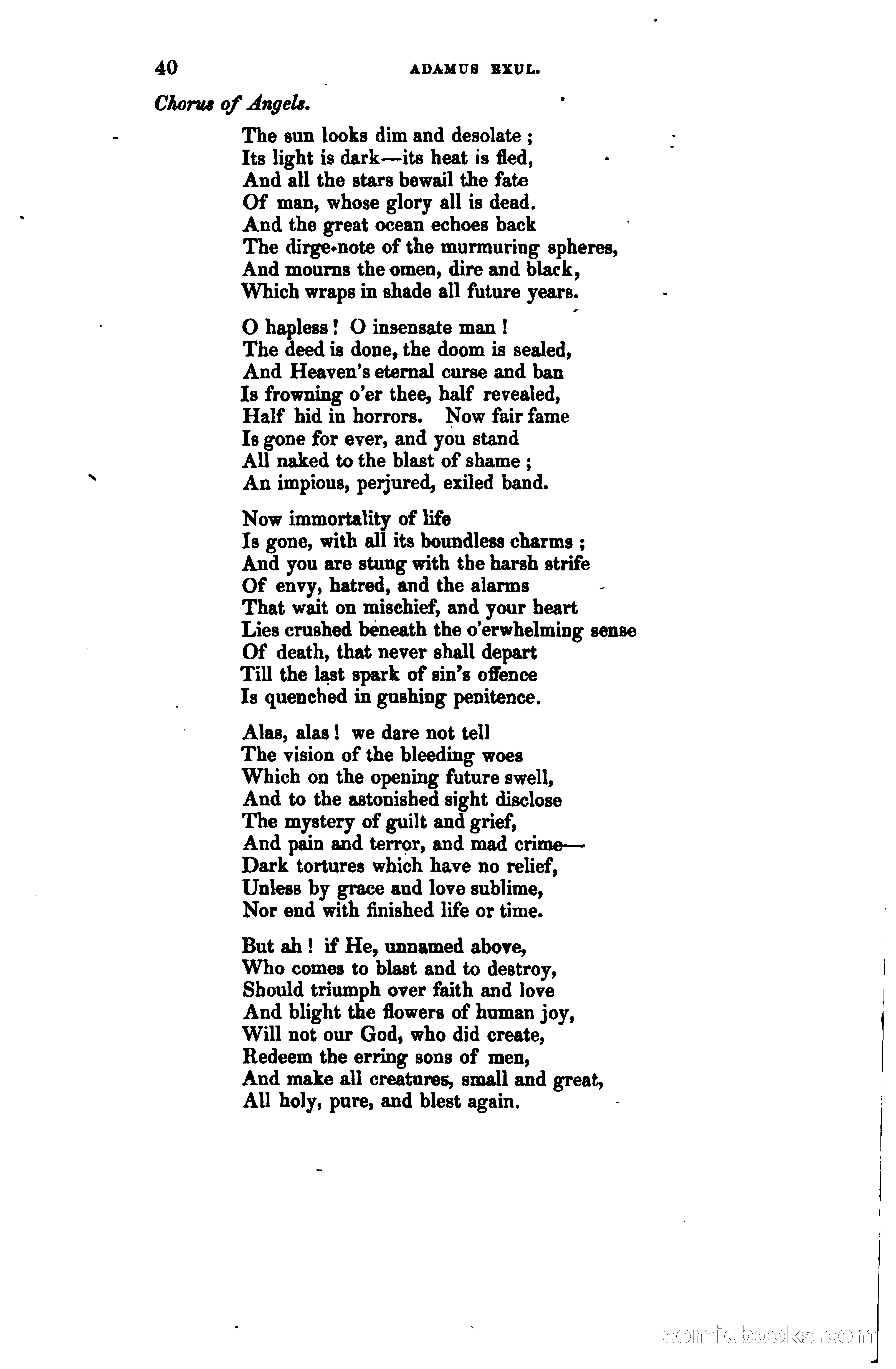 The Adamus exul of Grotius; or The Prototype of Paradise Lost — page 57 of 77