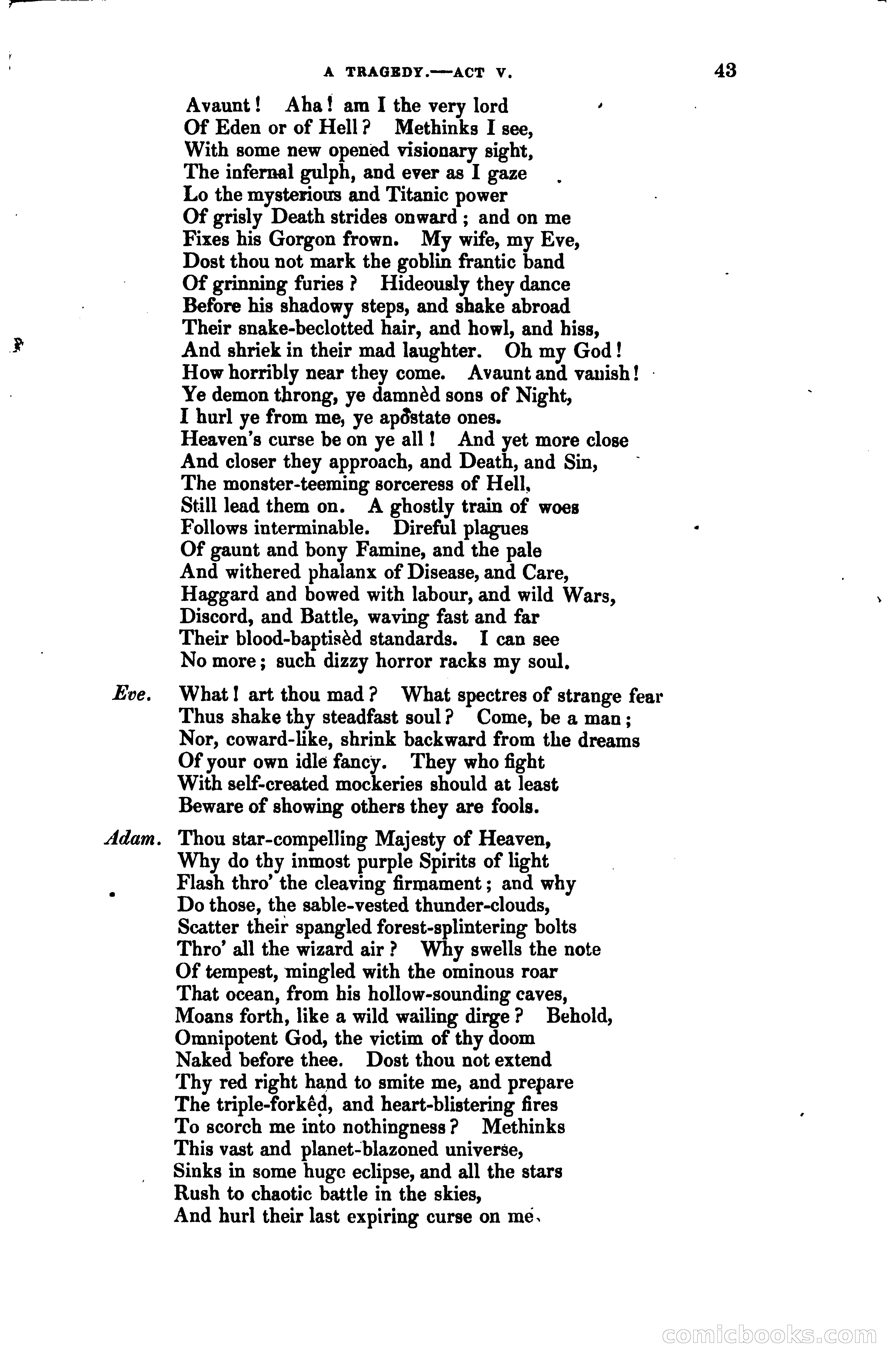 The Adamus exul of Grotius; or The Prototype of Paradise Lost — page 60 of 77