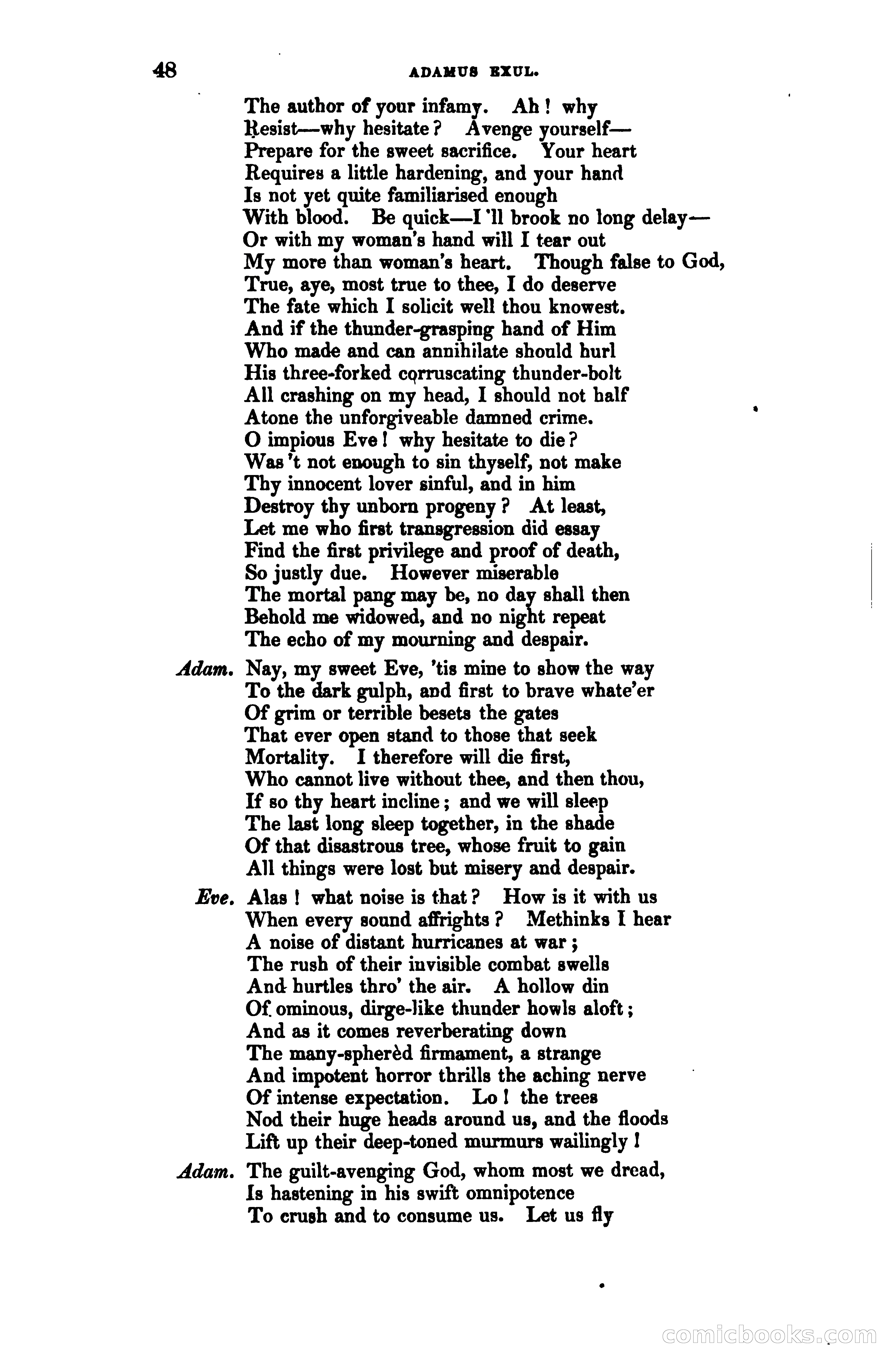 The Adamus exul of Grotius; or The Prototype of Paradise Lost — page 65 of 77