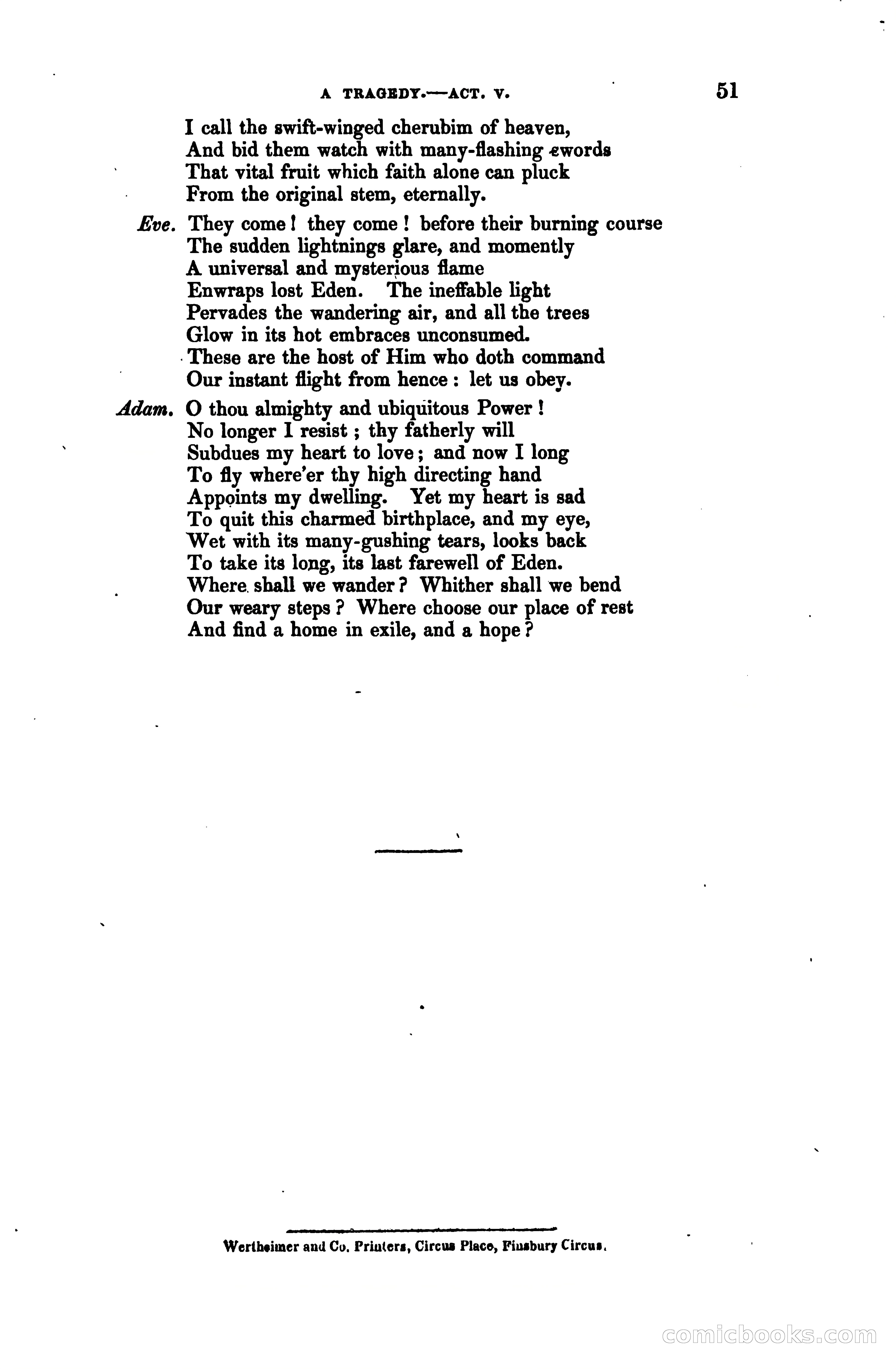 The Adamus exul of Grotius; or The Prototype of Paradise Lost — page 68 of 77