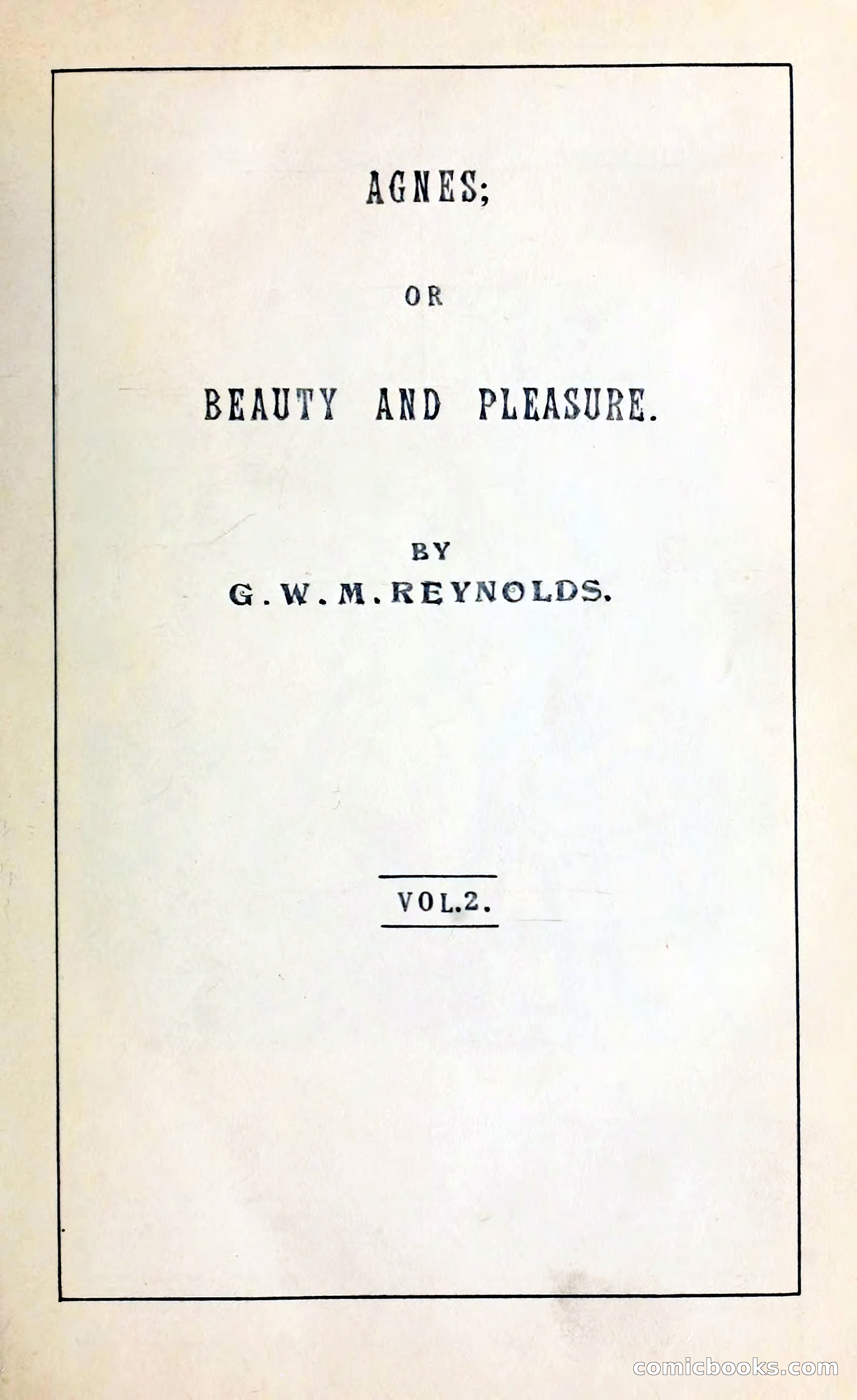 Agnes, or, Beauty and Pleasure — page 7 of 394
