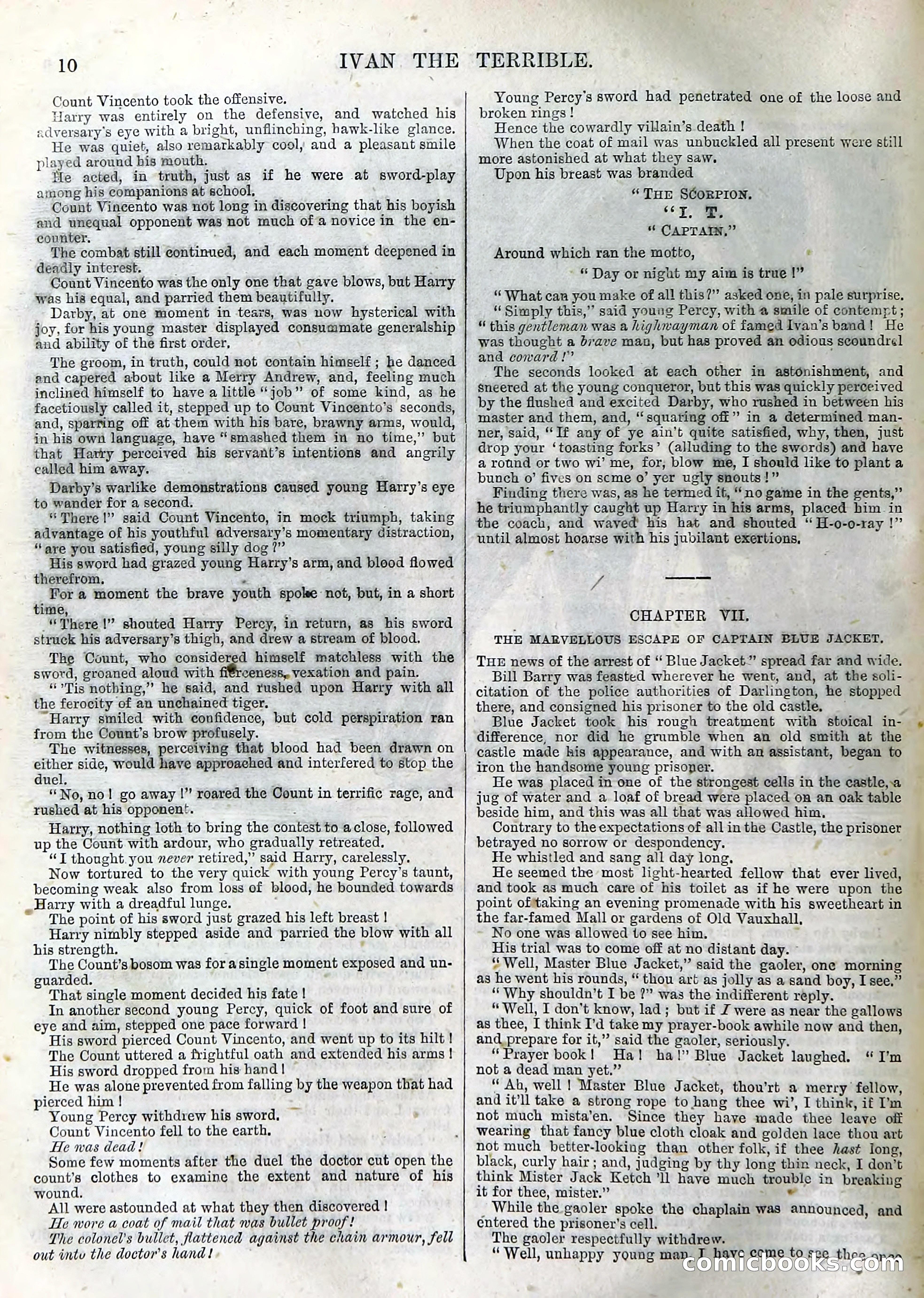 Ivan the Terrible; or, Dark Deeds of Night — page 14: Penny Dreadfuls, 1866