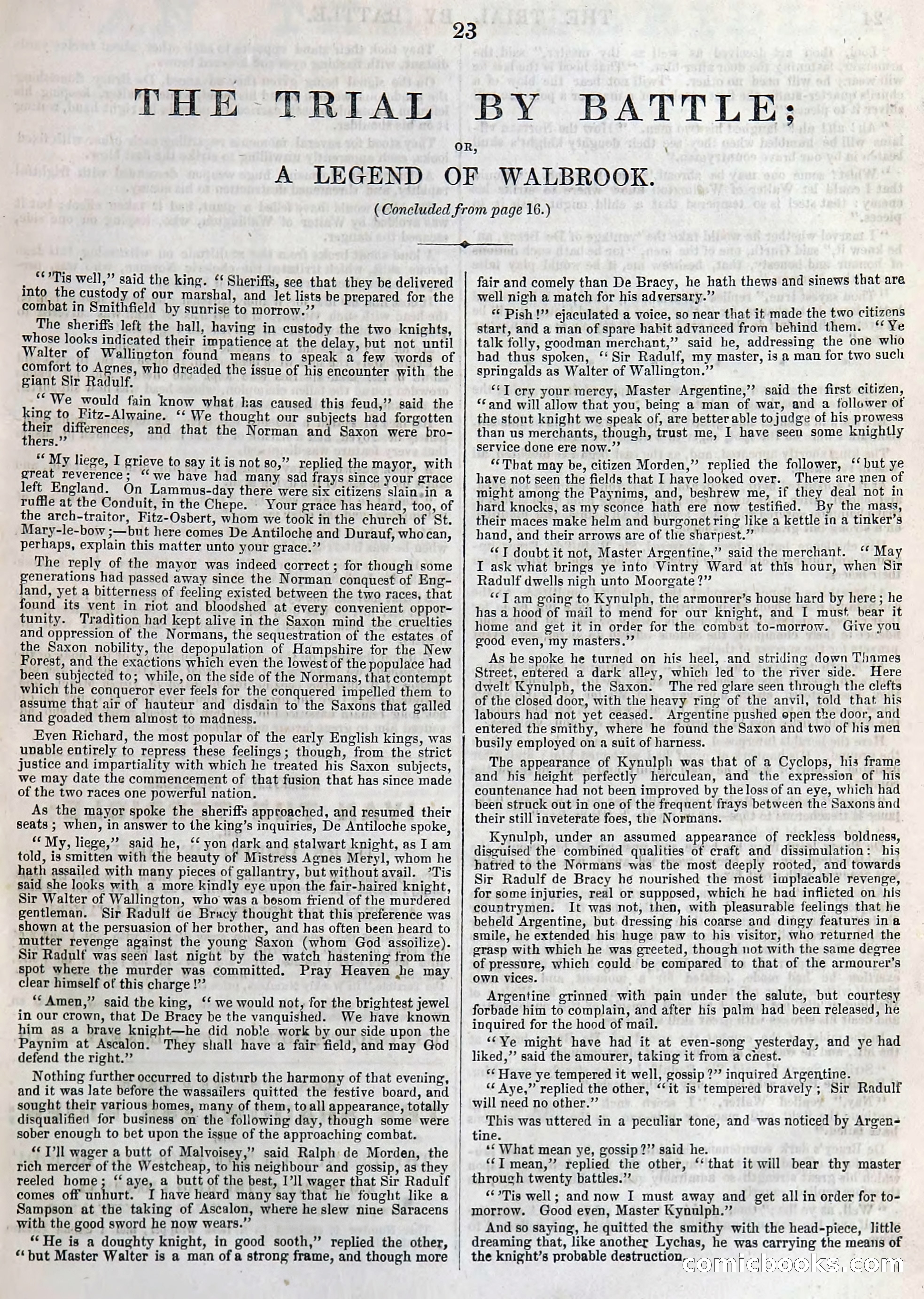 Ivan the Terrible; or, Dark Deeds of Night — page 27: Penny Dreadfuls, 1866