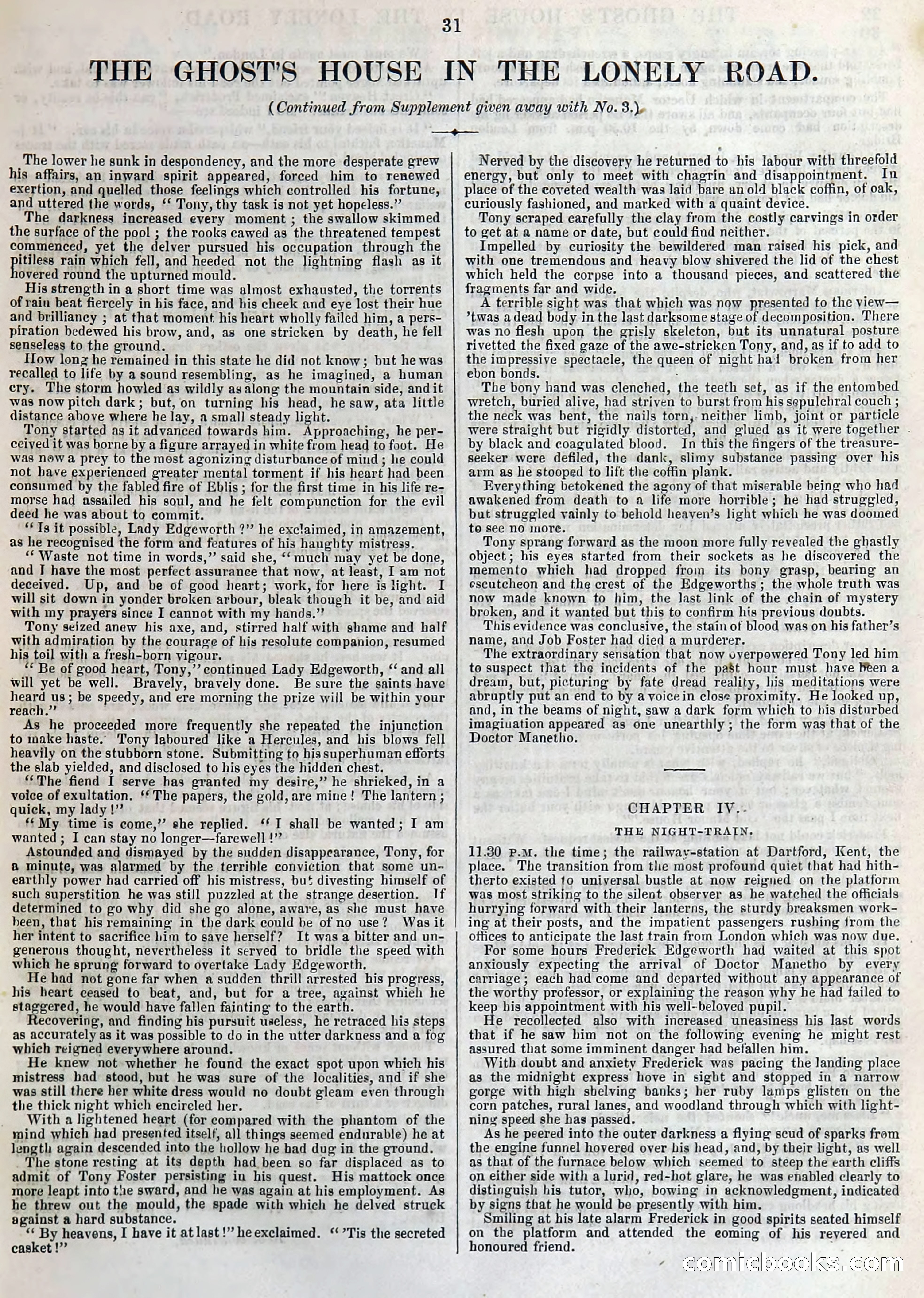 Ivan the Terrible; or, Dark Deeds of Night — page 35: Penny Dreadfuls, 1866