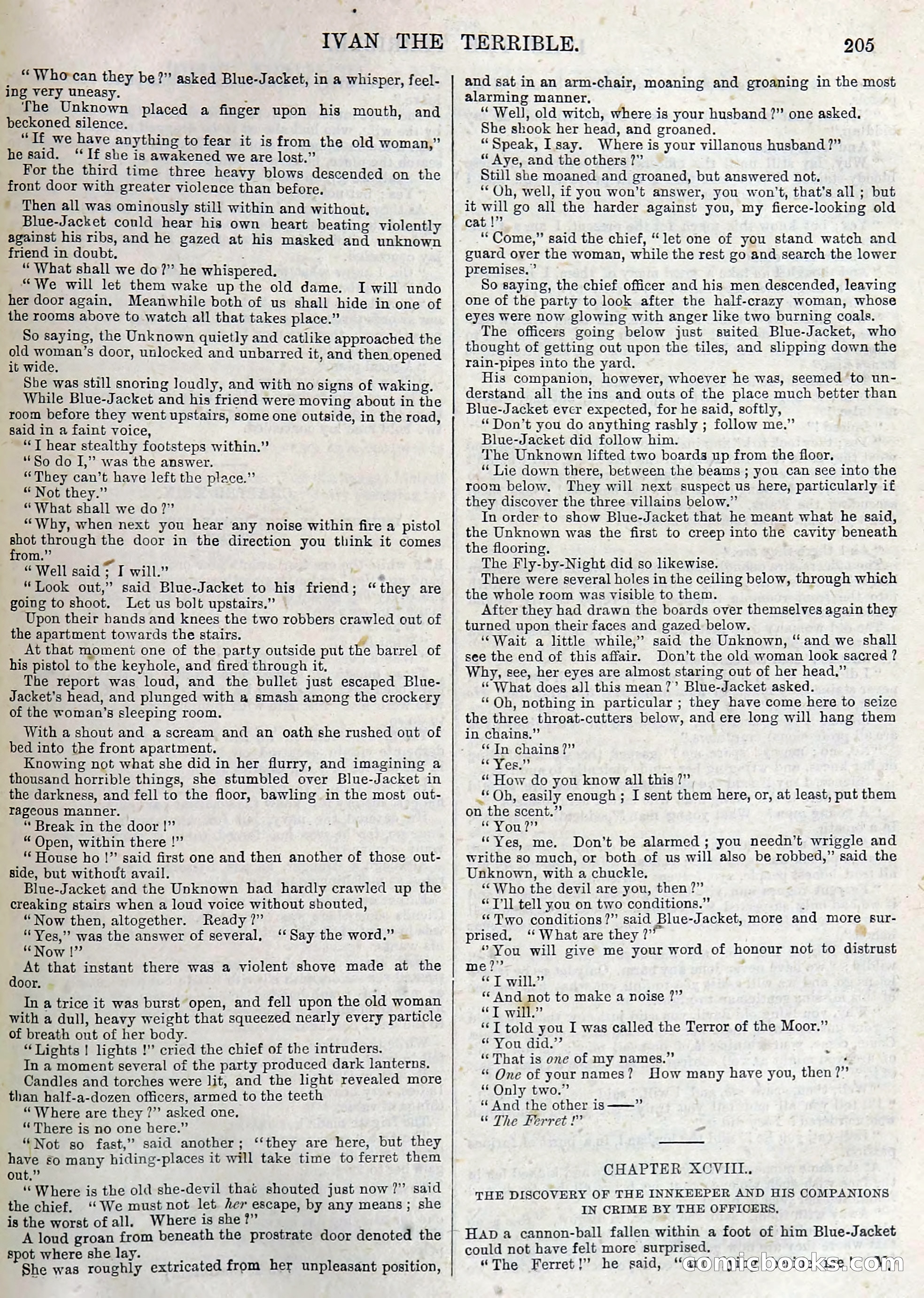 Ivan the Terrible; or, Dark Deeds of Night — page 209: Penny Dreadfuls, 1866