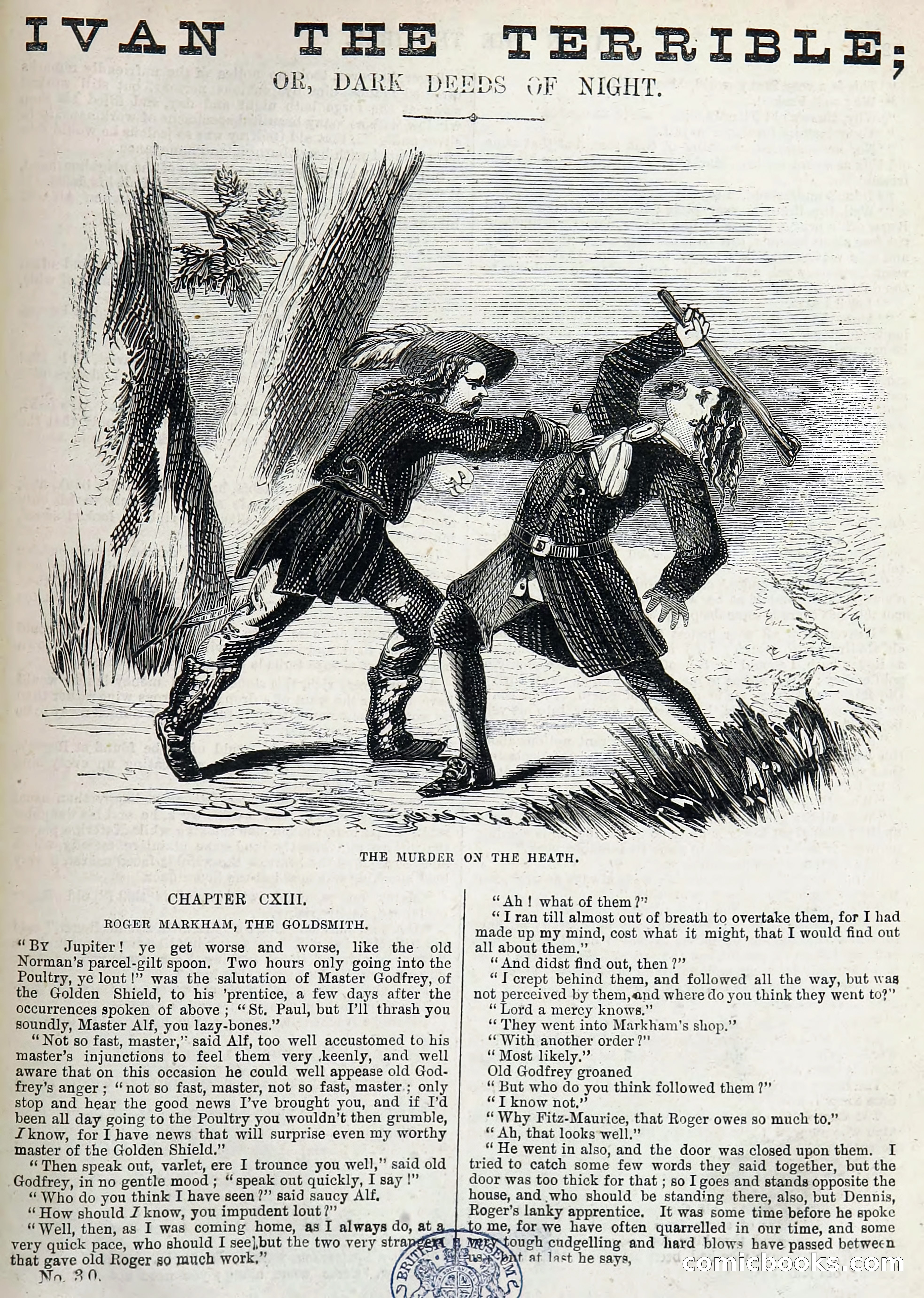 Ivan the Terrible; or, Dark Deeds of Night — page 237: Penny Dreadfuls, 1866