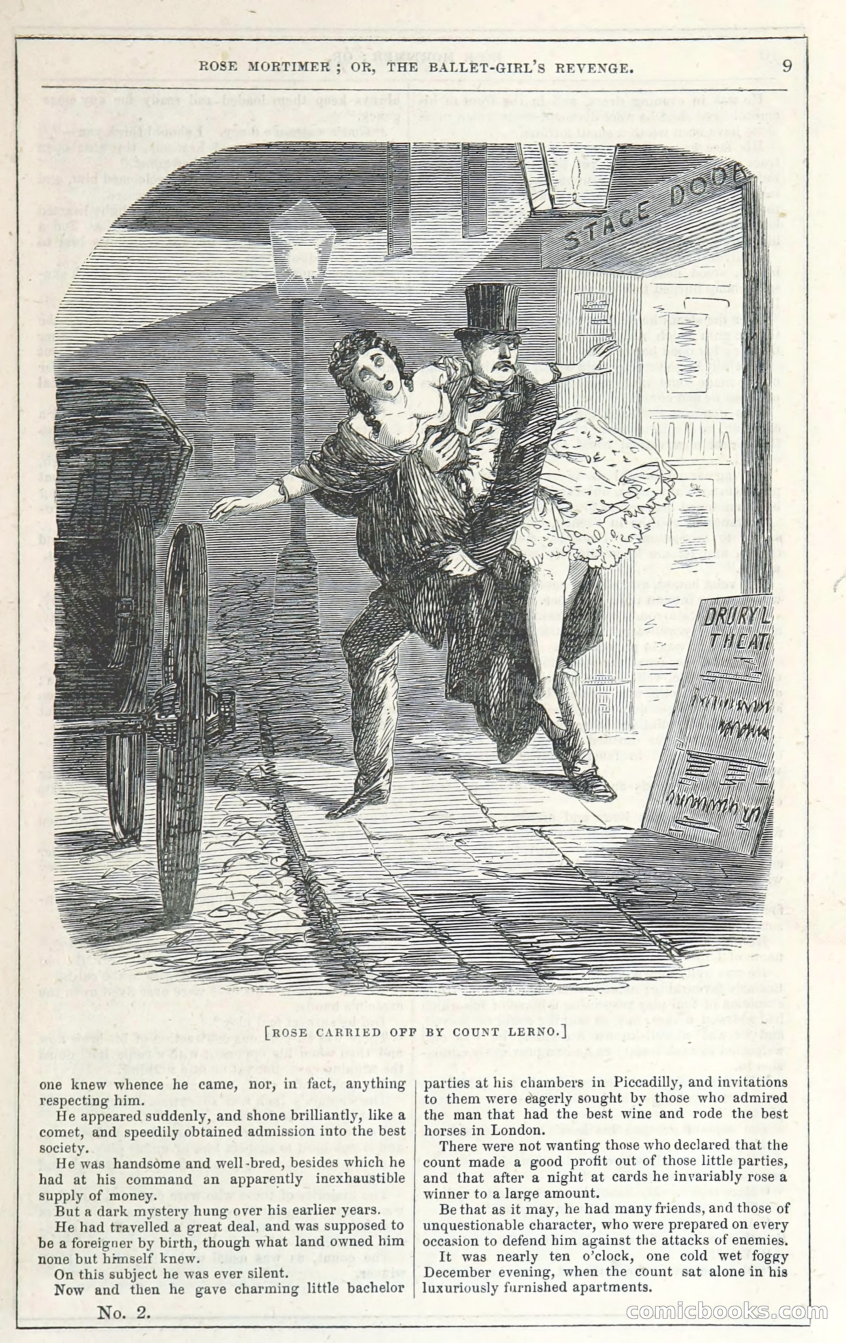 Rose Mortimer; Or, The Ballet-Girl's Revenge — page 17: Penny Dreadfuls, 1865