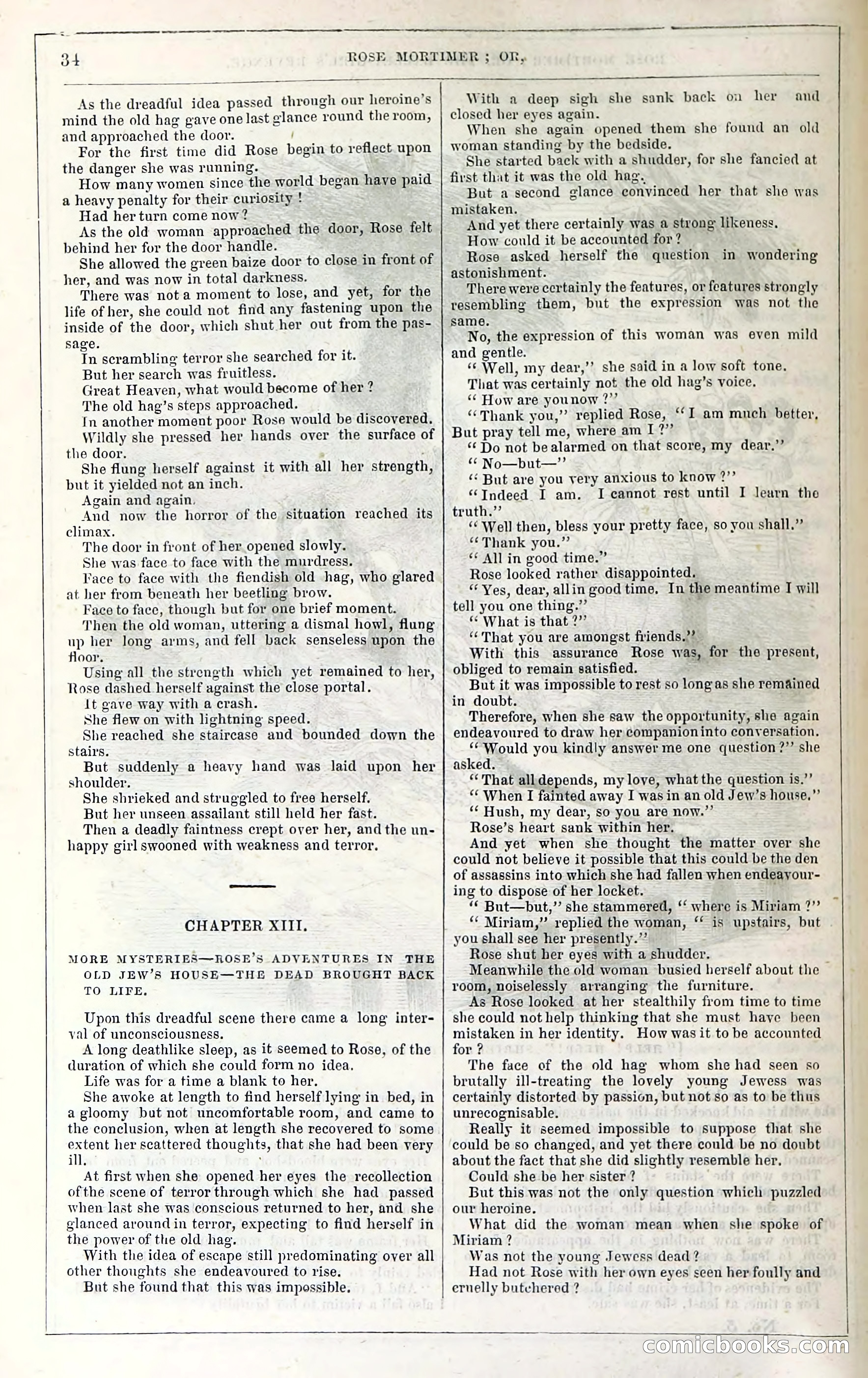 Rose Mortimer; Or, The Ballet-Girl's Revenge — page 40: Penny Dreadfuls, 1865