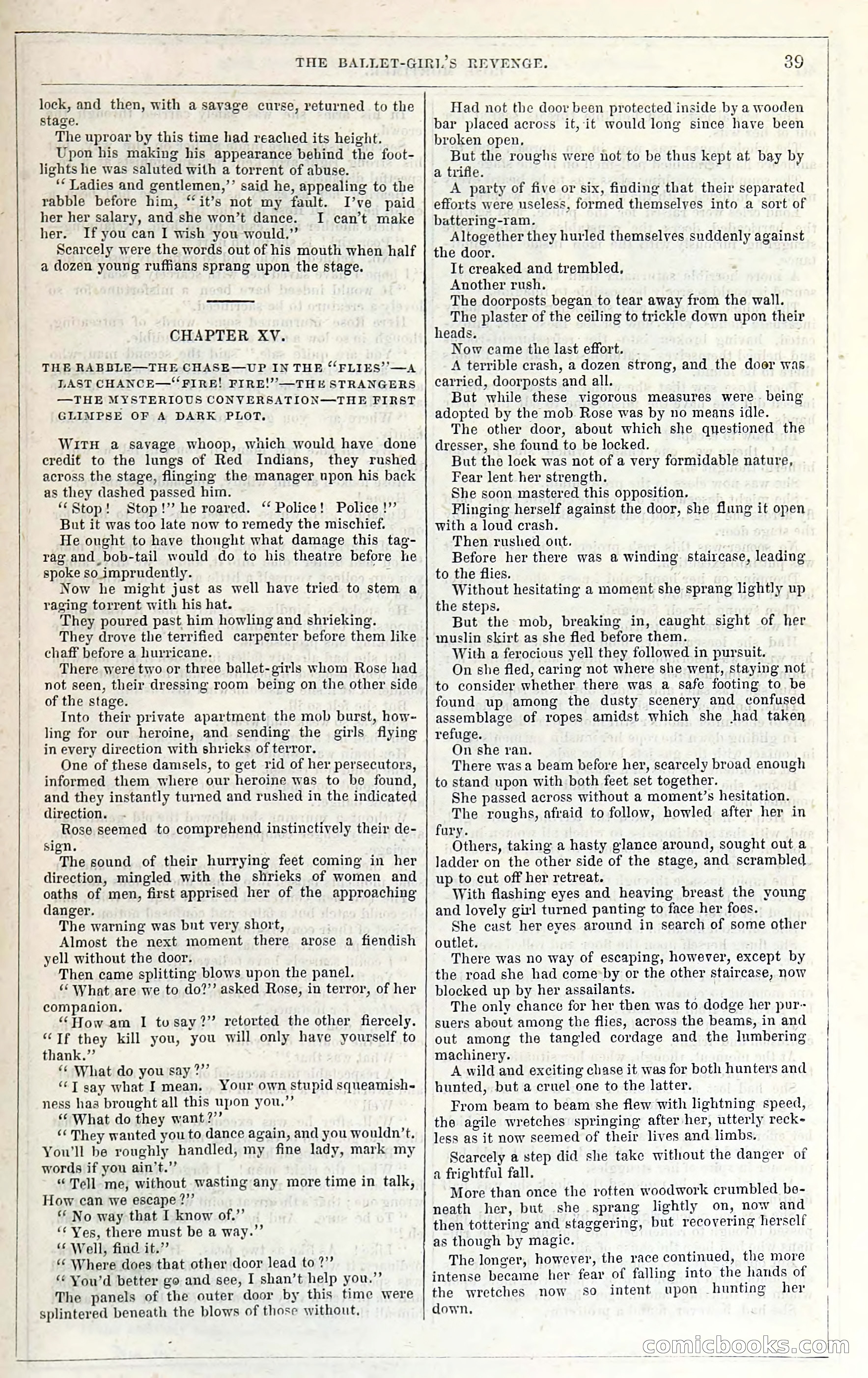 Rose Mortimer; Or, The Ballet-Girl's Revenge — page 45: Penny Dreadfuls, 1865