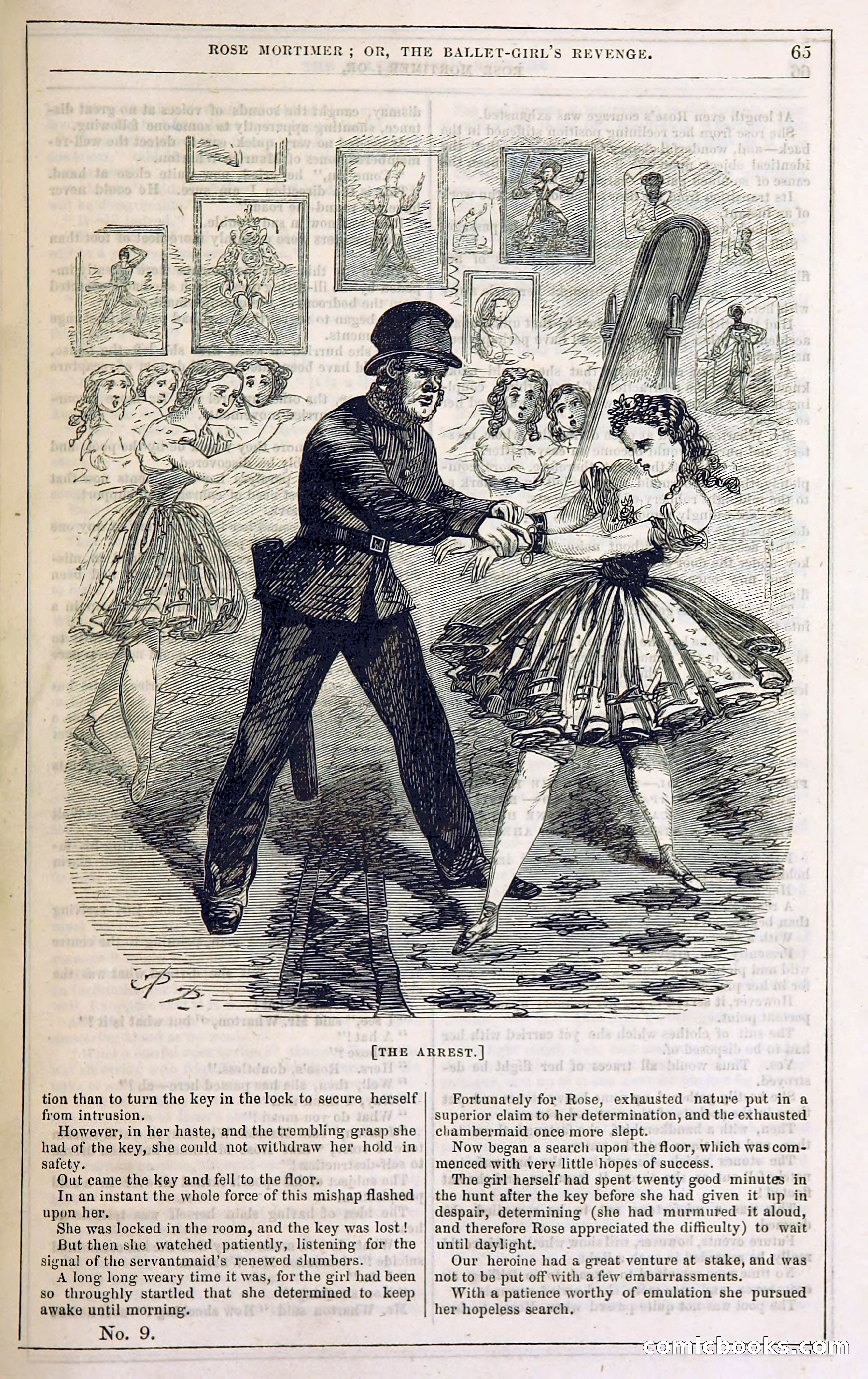 Rose Mortimer; Or, The Ballet-Girl's Revenge — page 71: Penny Dreadfuls, 1865