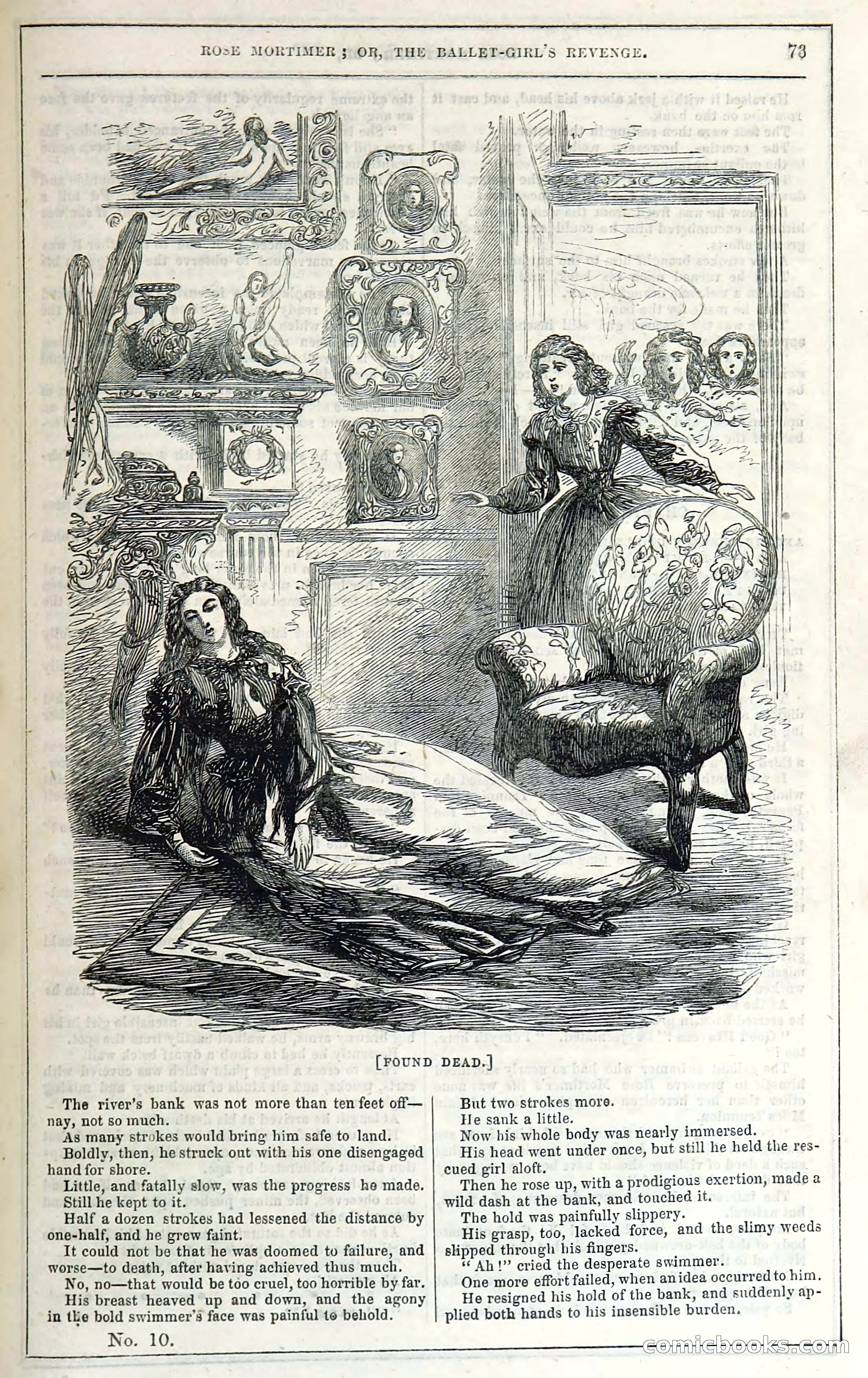 Rose Mortimer; Or, The Ballet-Girl's Revenge — page 79: Penny Dreadfuls, 1865