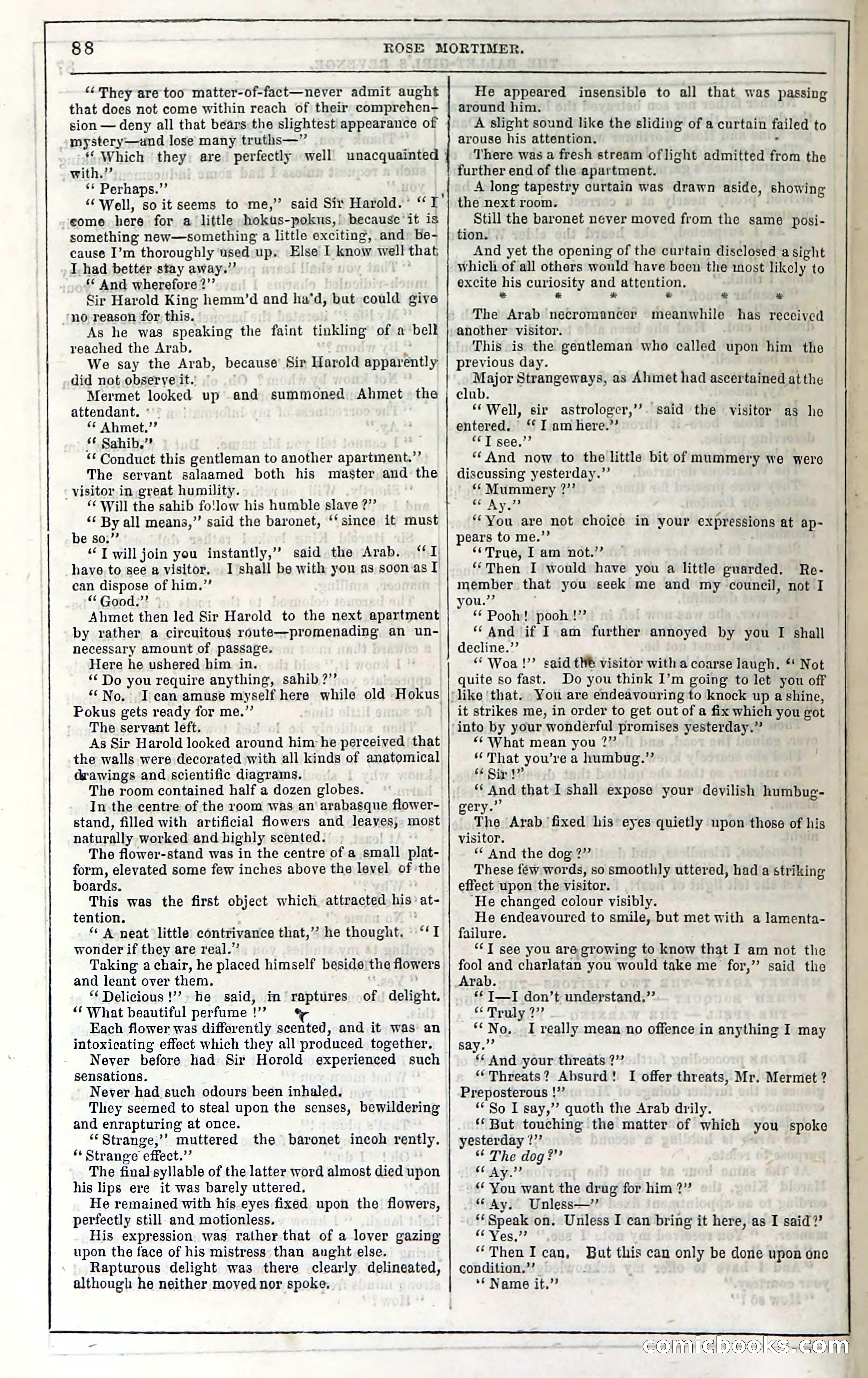 Rose Mortimer; Or, The Ballet-Girl's Revenge — page 94: Penny Dreadfuls, 1865