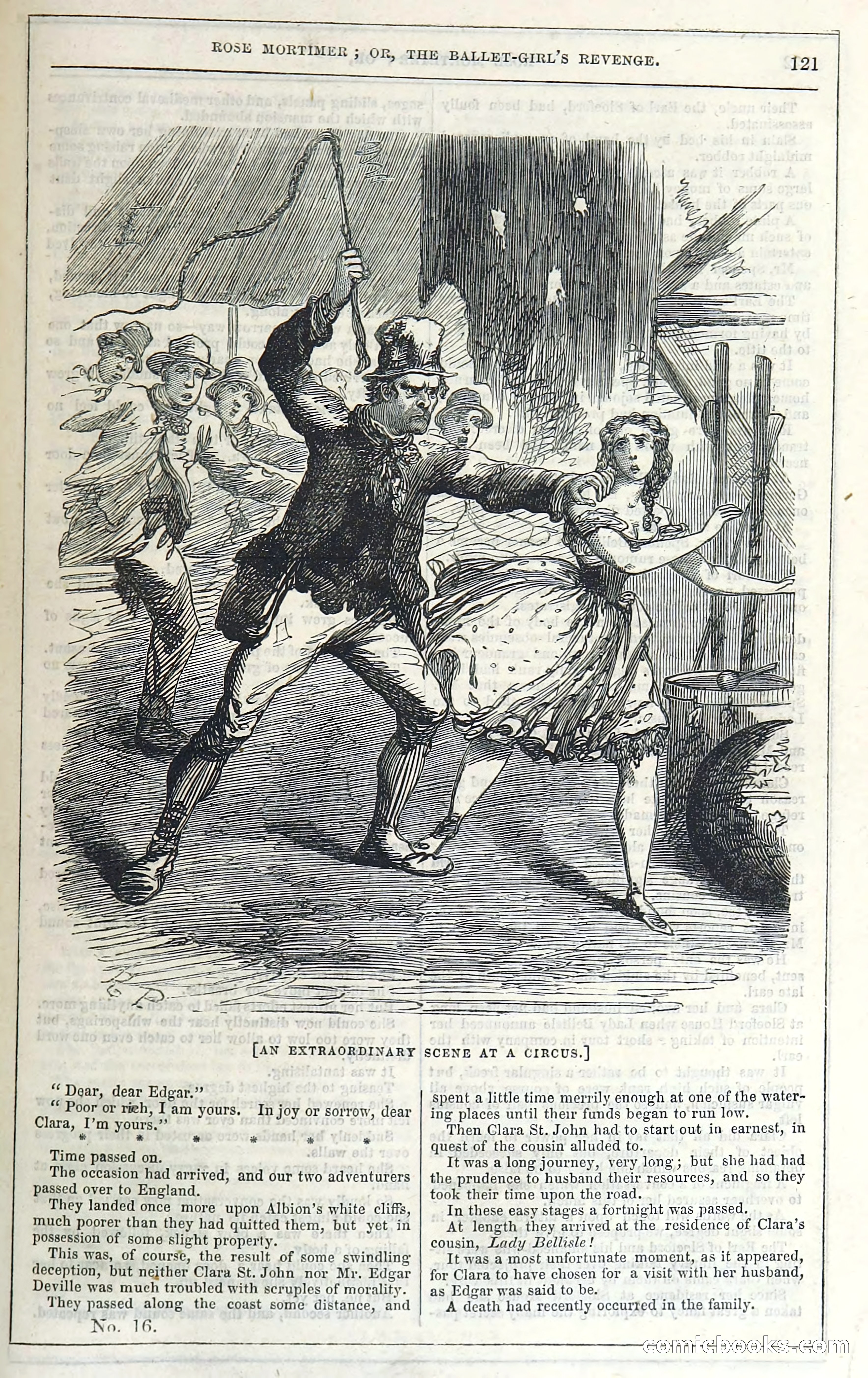 Rose Mortimer; Or, The Ballet-Girl's Revenge — page 127: Penny Dreadfuls, 1865