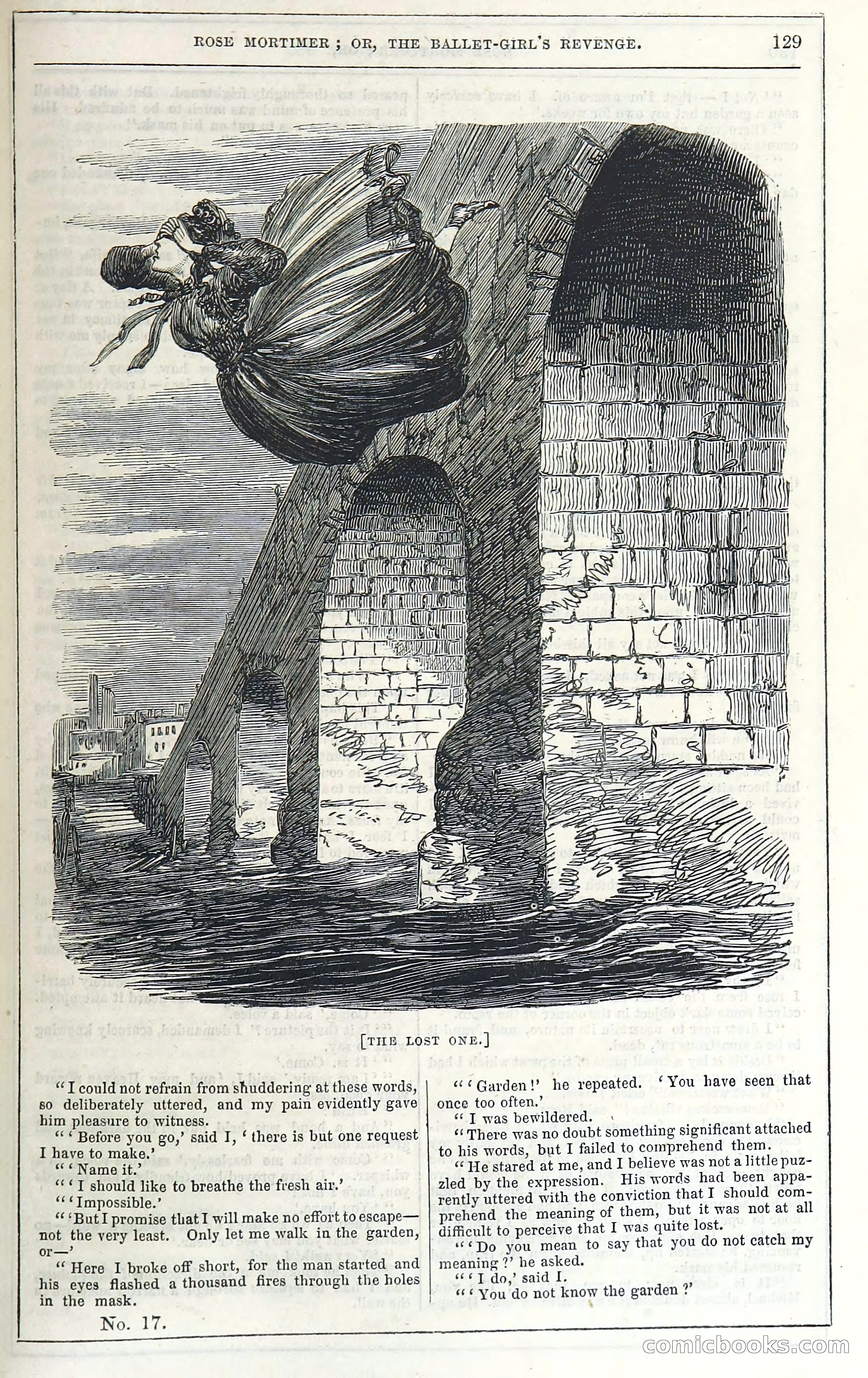Rose Mortimer; Or, The Ballet-Girl's Revenge — page 135: Penny Dreadfuls, 1865