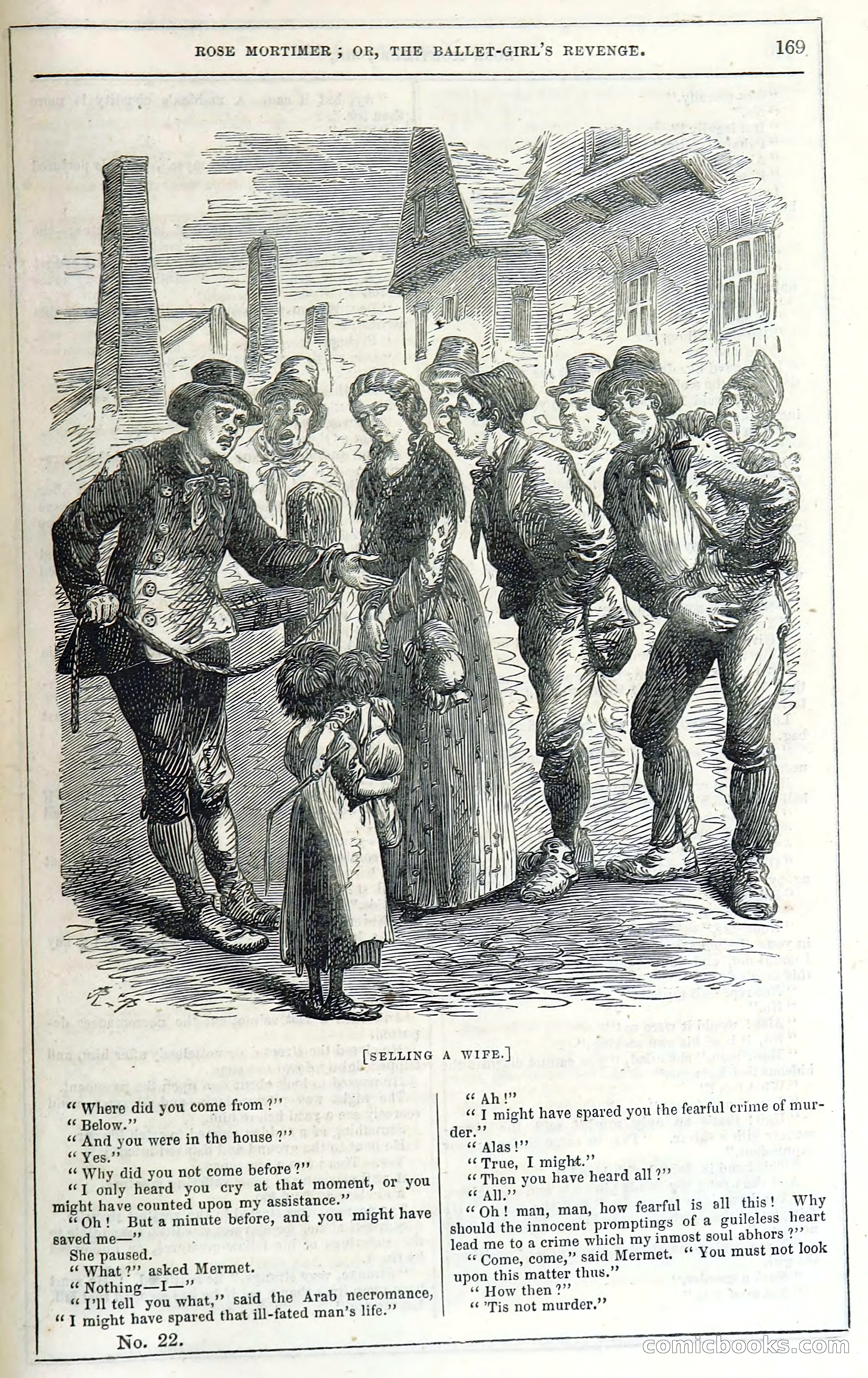 Rose Mortimer; Or, The Ballet-Girl's Revenge — page 175: Penny Dreadfuls, 1865
