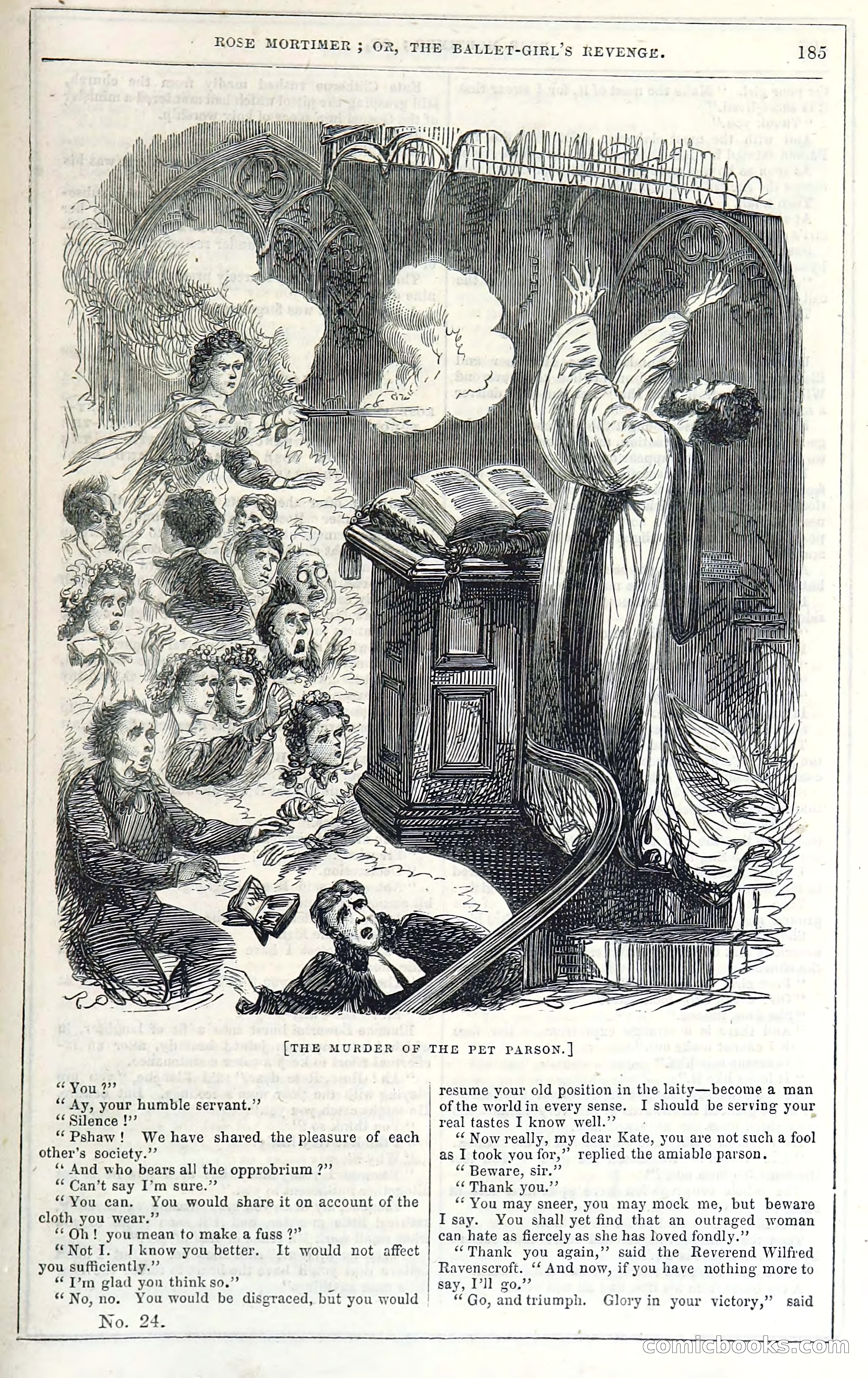 Rose Mortimer; Or, The Ballet-Girl's Revenge — page 191: Penny Dreadfuls, 1865