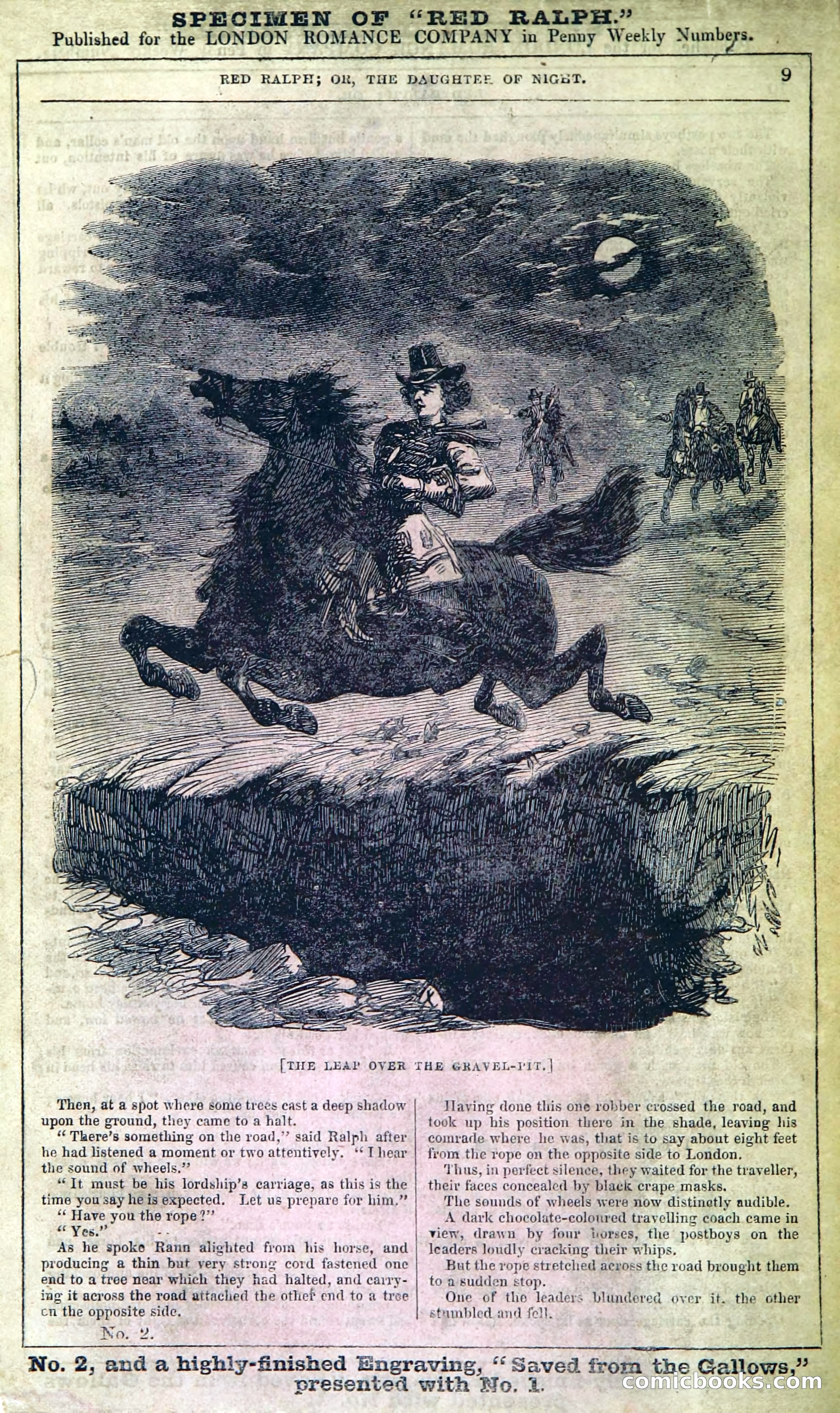 Rose Mortimer; Or, The Ballet-Girl's Revenge — page 204: Penny Dreadfuls, 1865