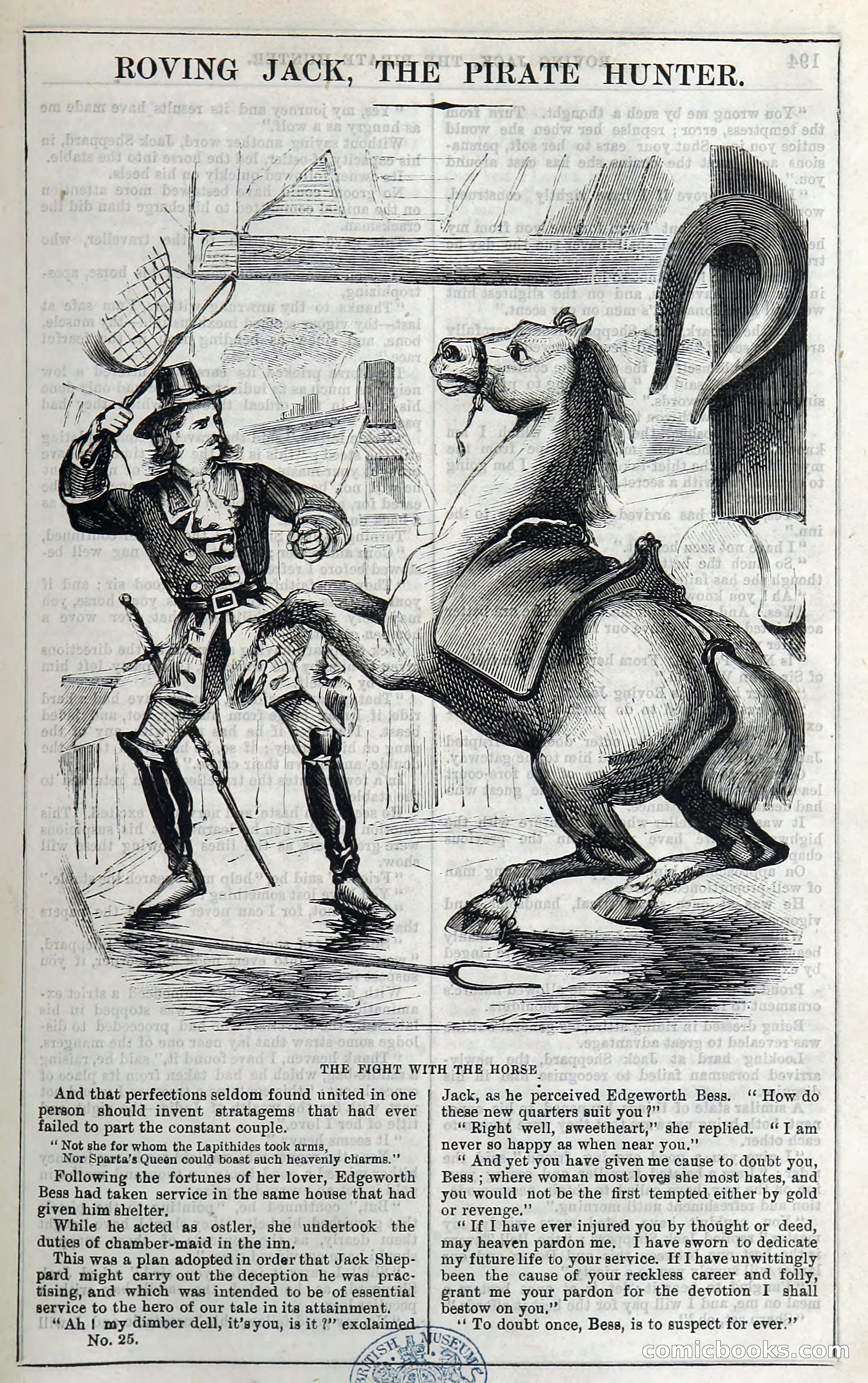 Roving Jack, The Pirate Hunter — page 173: Penny Dreadfuls, 1867