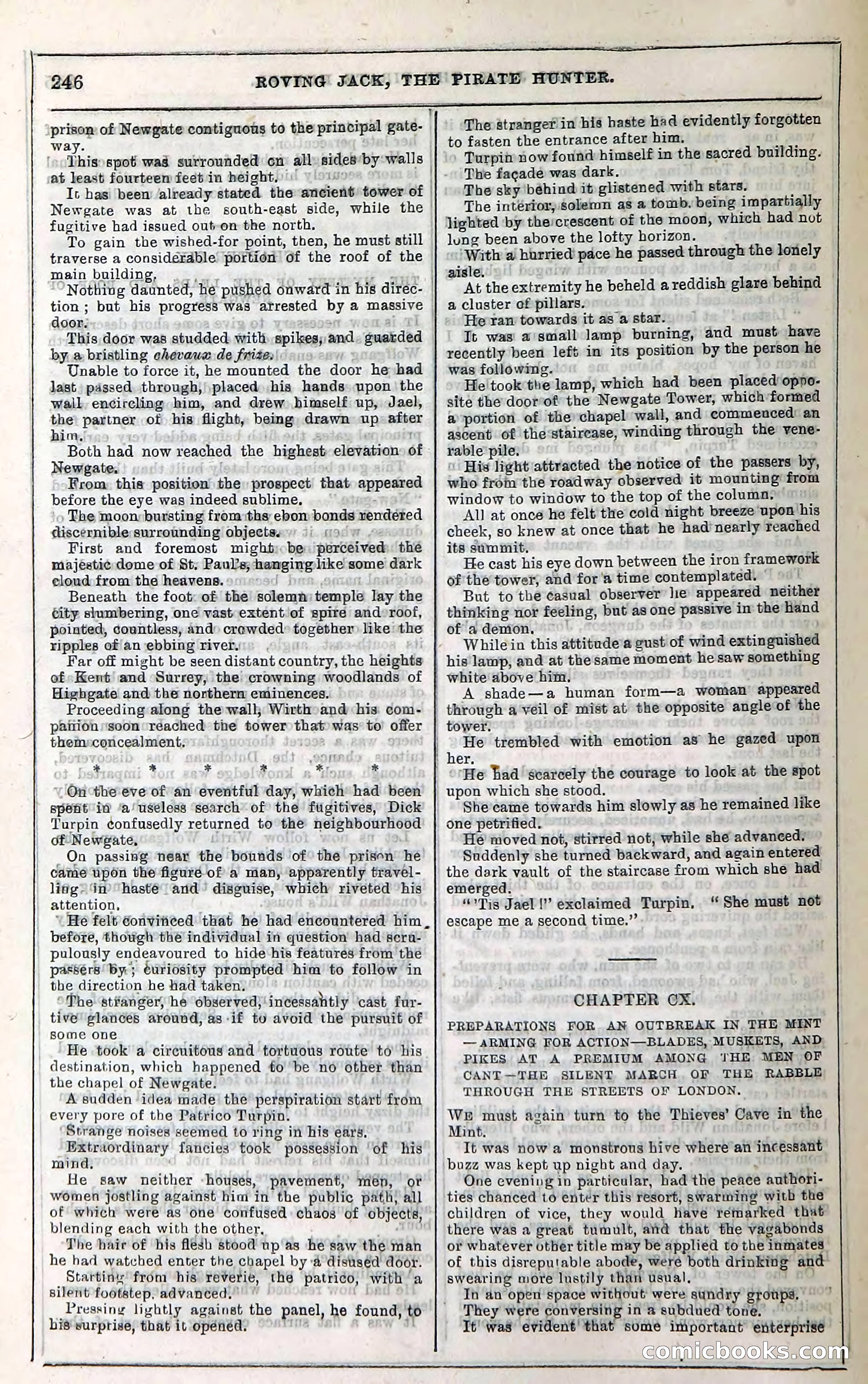 Roving Jack, The Pirate Hunter — page 226: Penny Dreadfuls, 1867