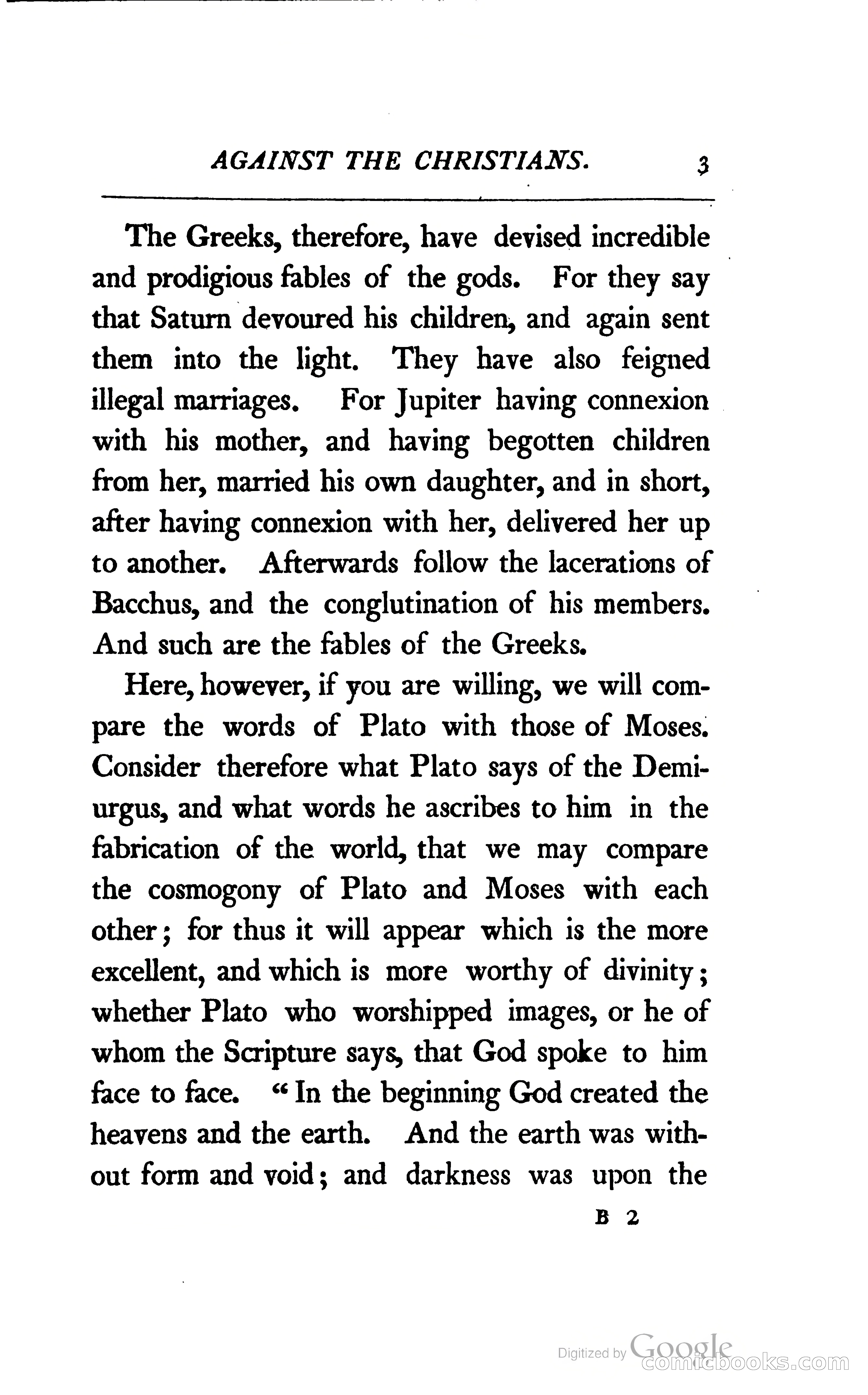 The Arguments of the Emperor Julian Against the Christians — page 26 of 118