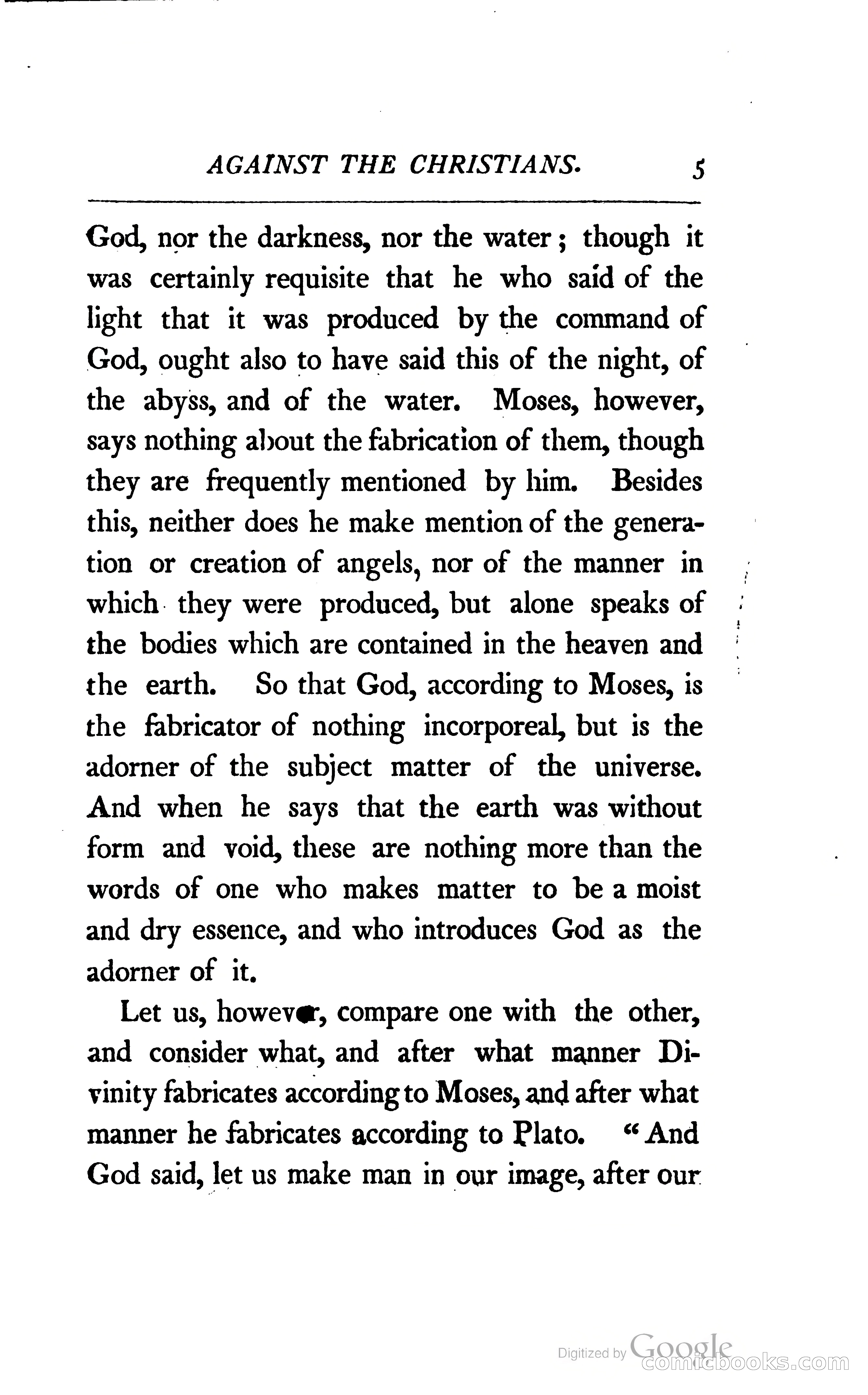 The Arguments of the Emperor Julian Against the Christians — page 28 of 118