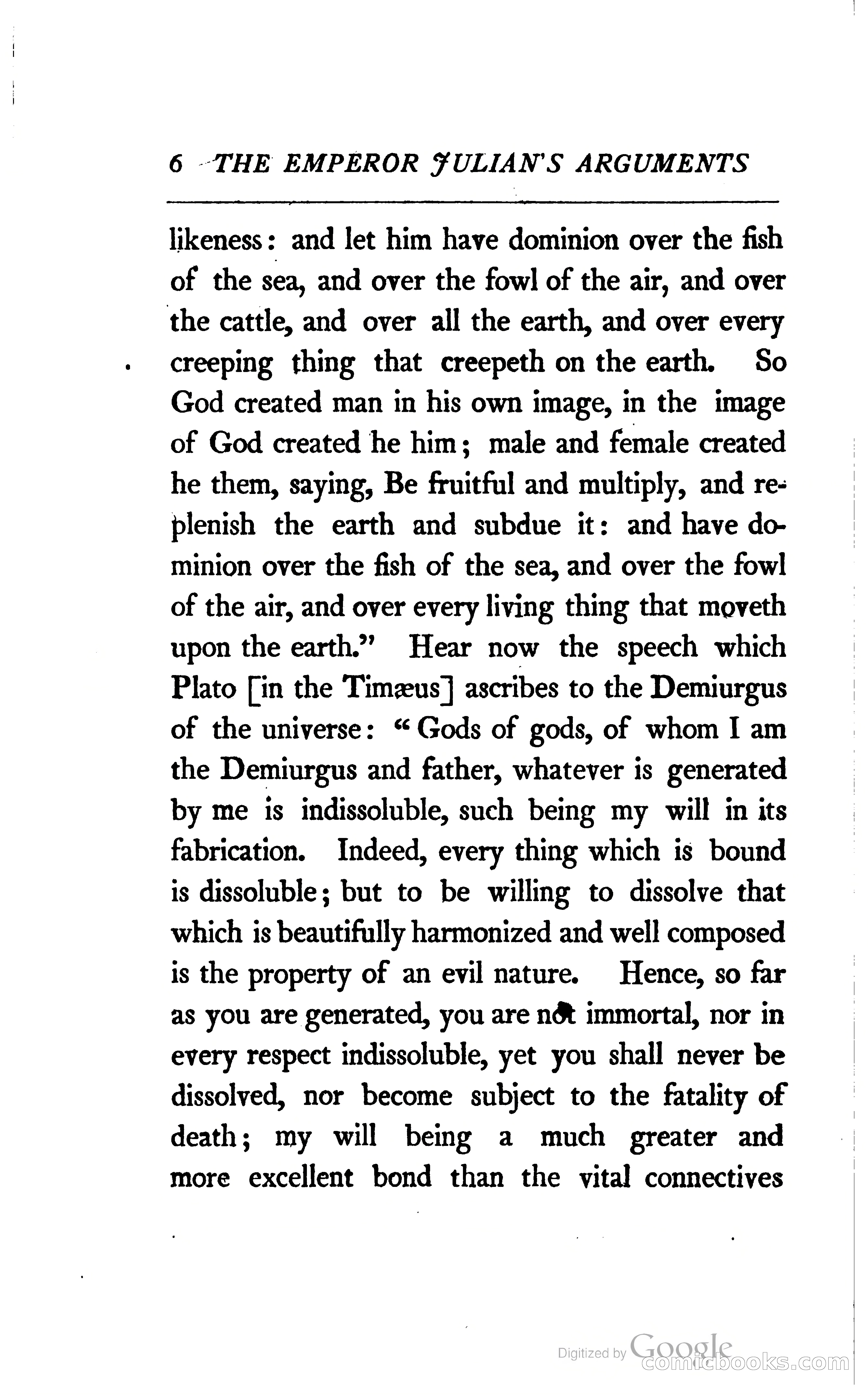 The Arguments of the Emperor Julian Against the Christians — page 29 of 118