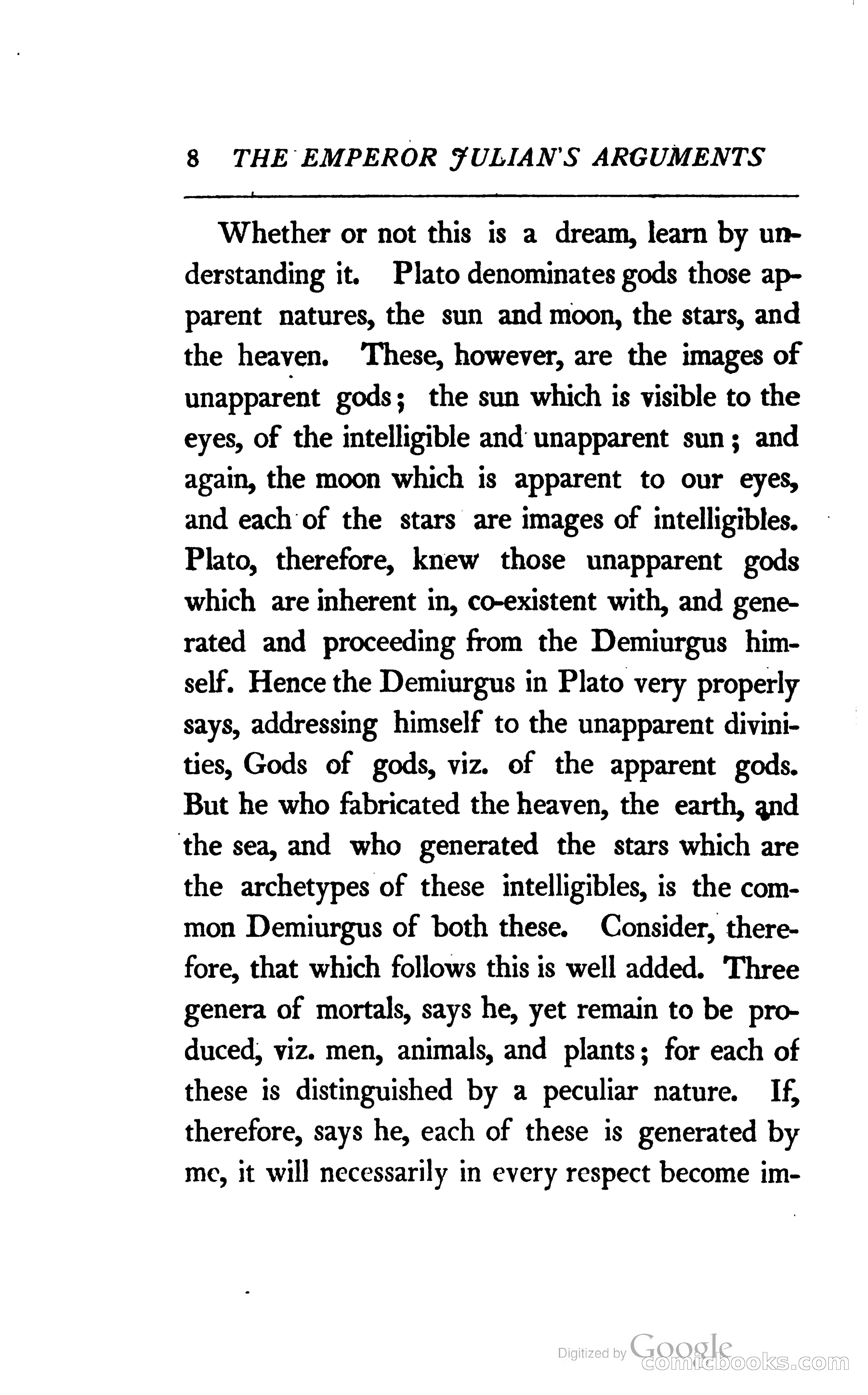The Arguments of the Emperor Julian Against the Christians — page 31 of 118