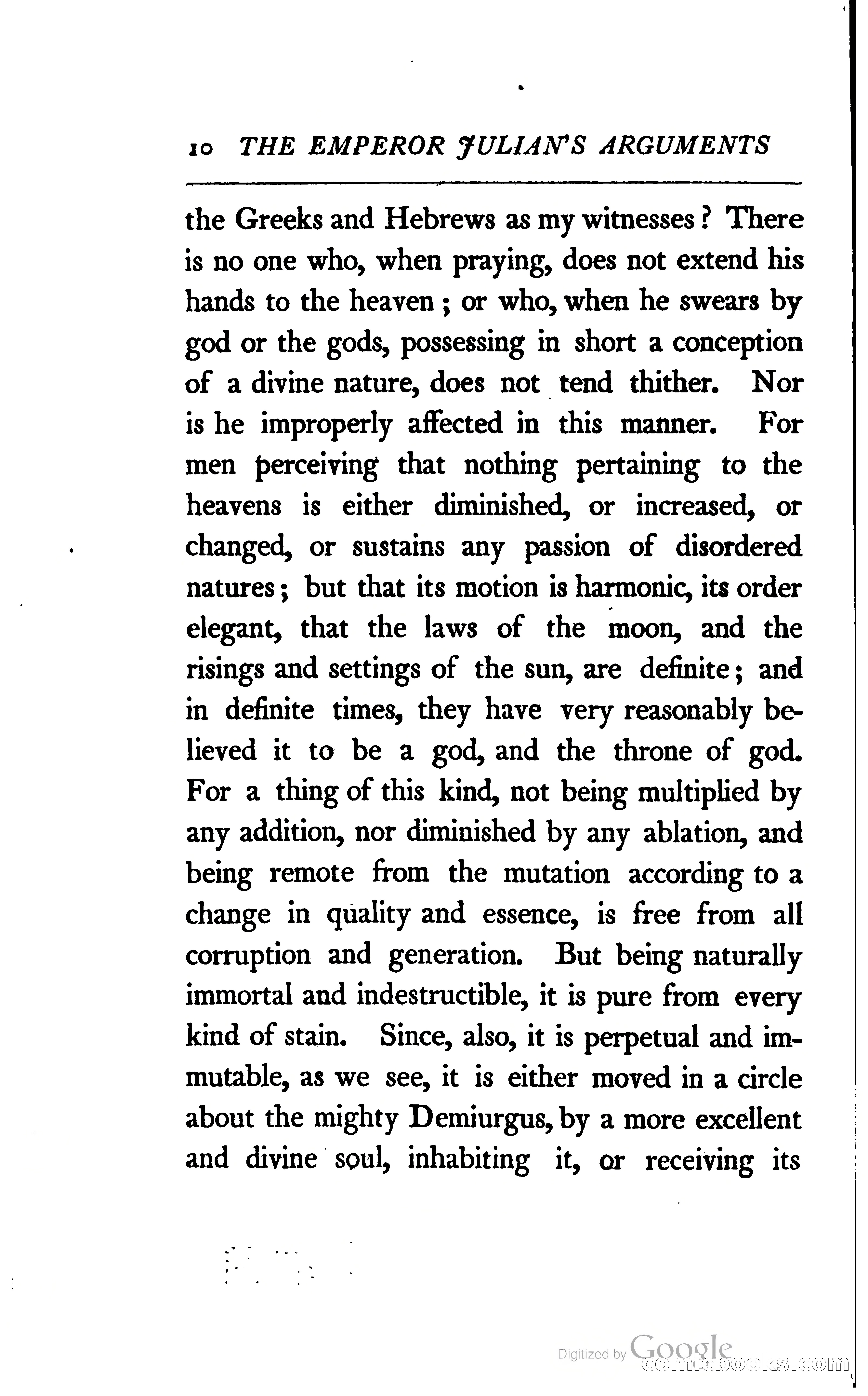 The Arguments of the Emperor Julian Against the Christians — page 33 of 118
