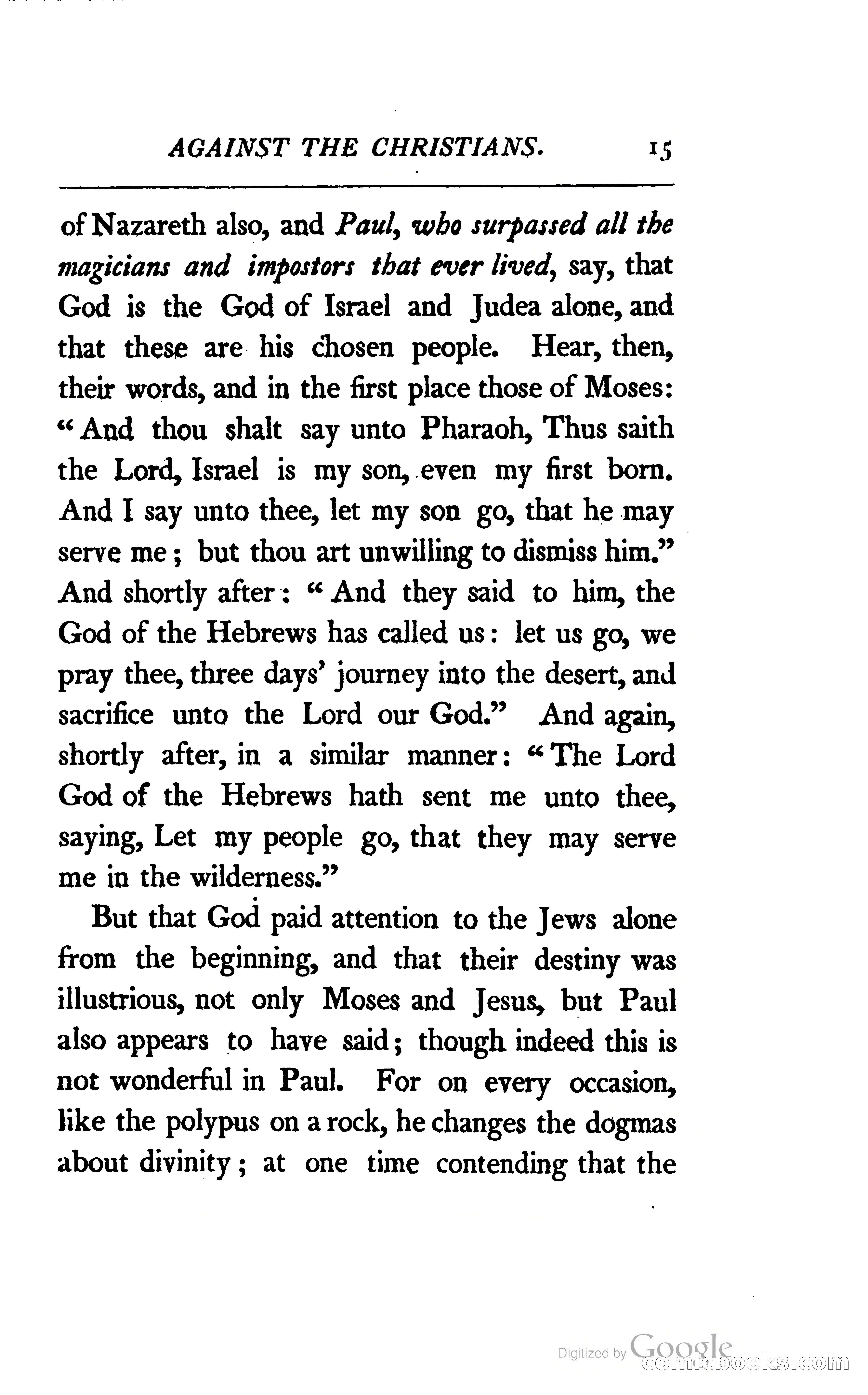 The Arguments of the Emperor Julian Against the Christians — page 38 of 118