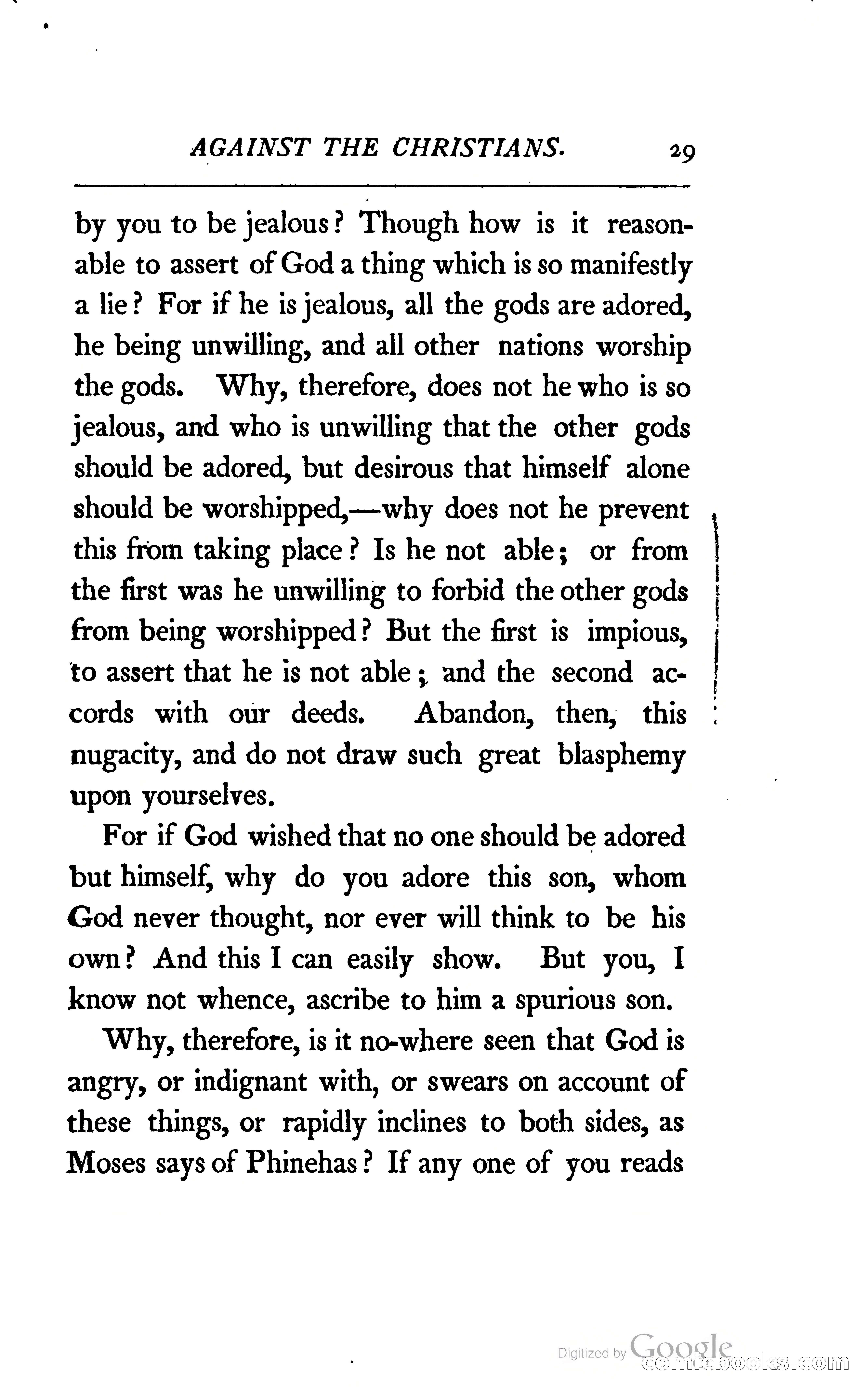 The Arguments of the Emperor Julian Against the Christians — page 52 of 118
