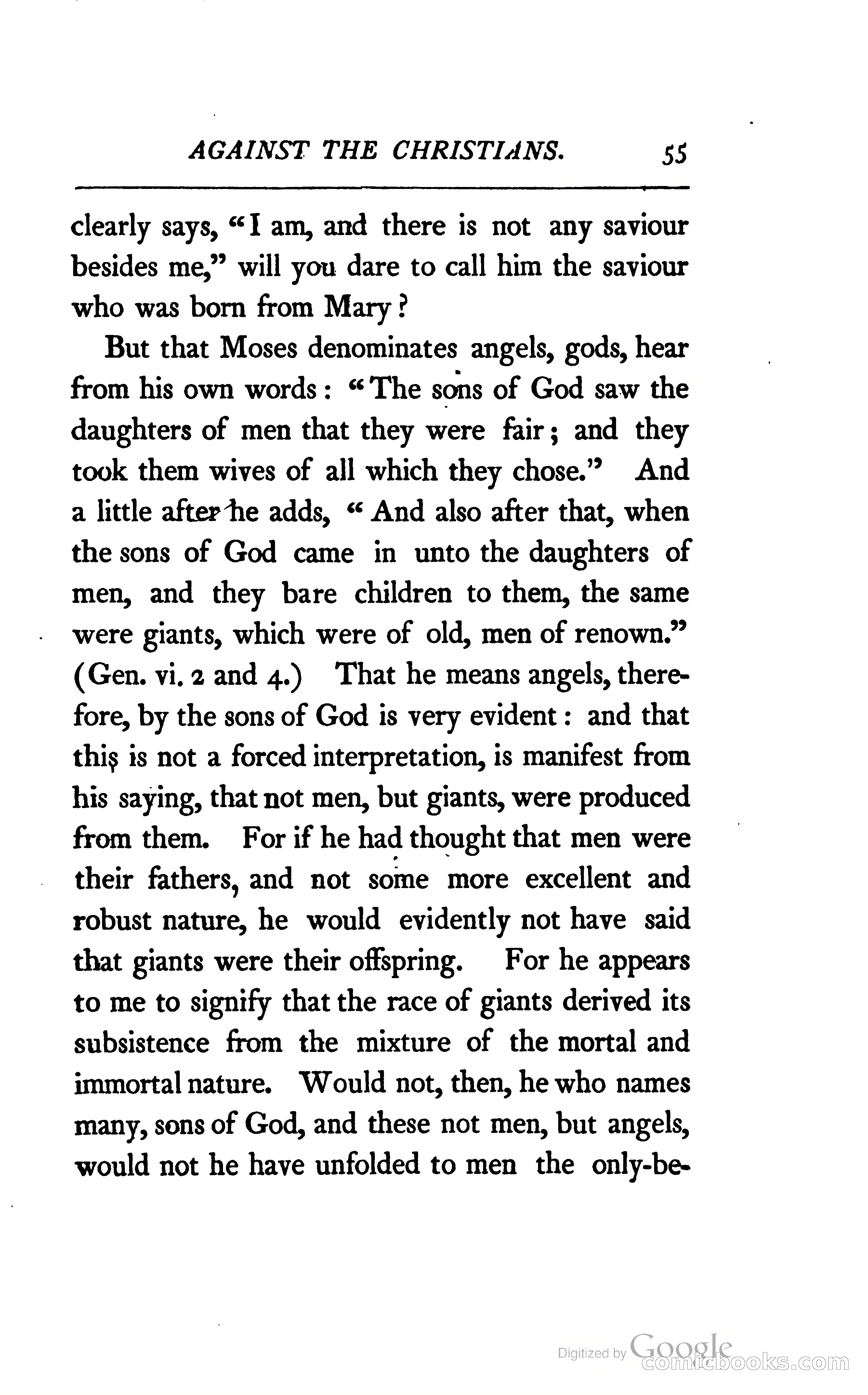 The Arguments of the Emperor Julian Against the Christians — page 78 of 118