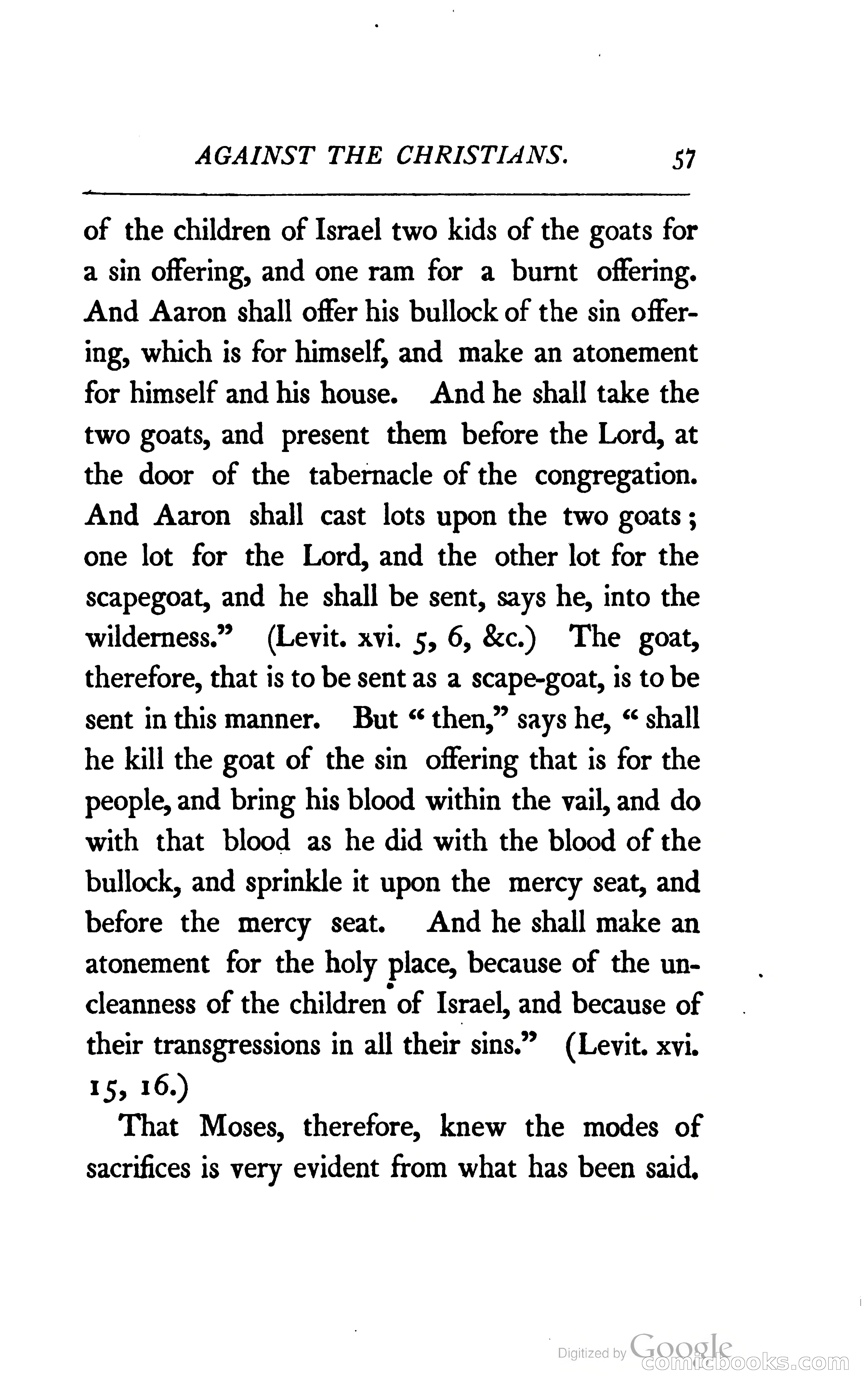 The Arguments of the Emperor Julian Against the Christians — page 80 of 118