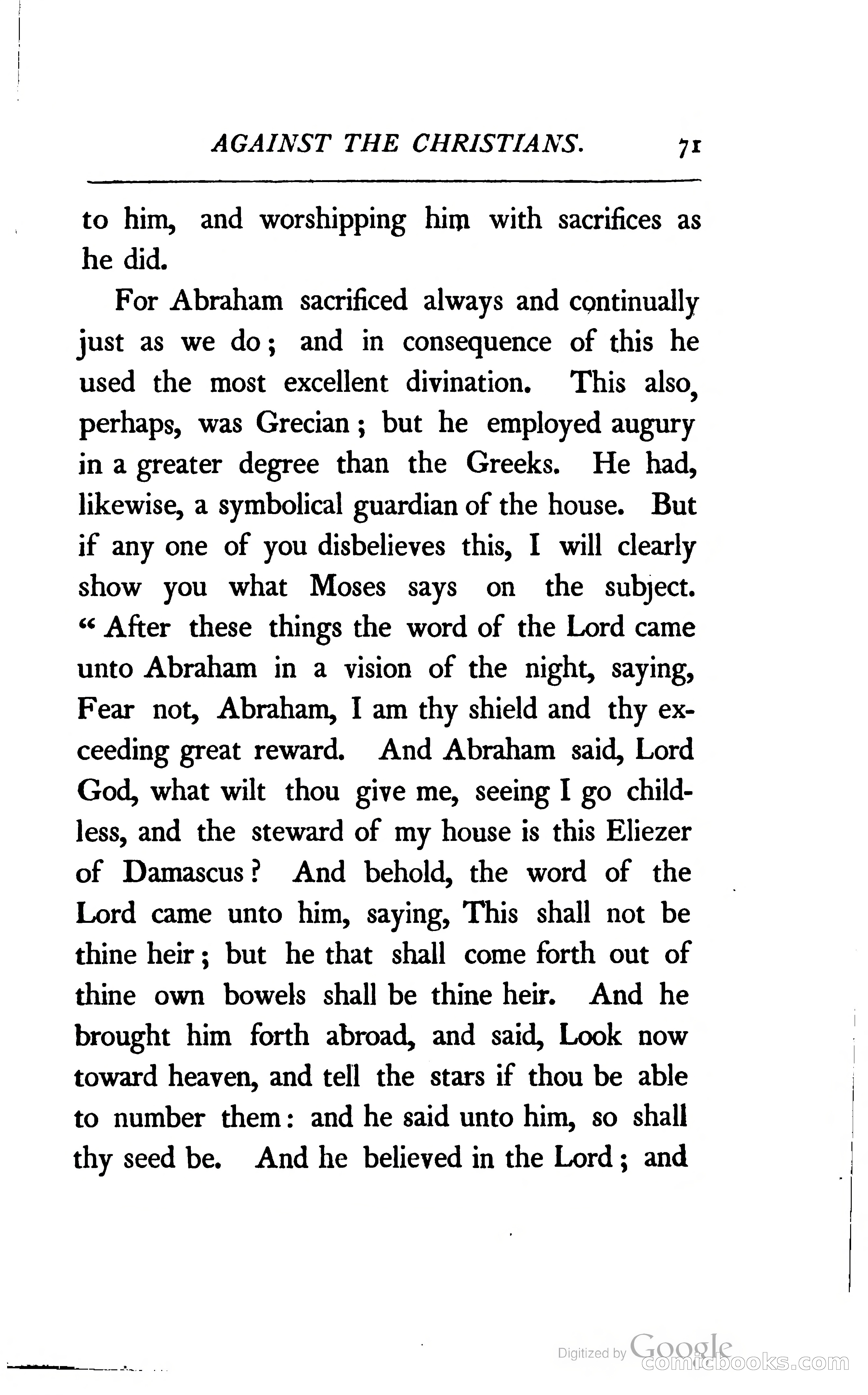 The Arguments of the Emperor Julian Against the Christians — page 94 of 118