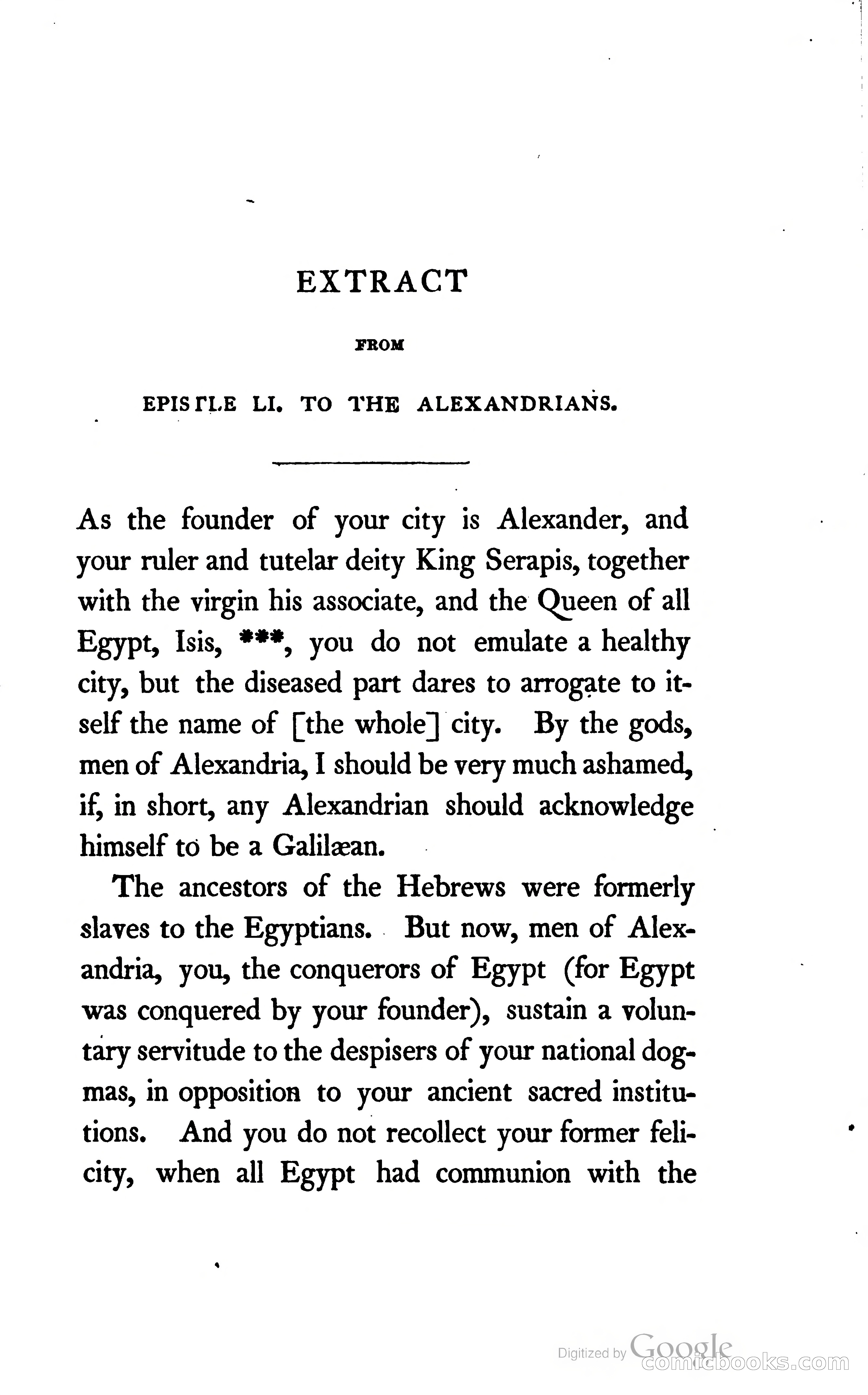 The Arguments of the Emperor Julian Against the Christians — page 100 of 118