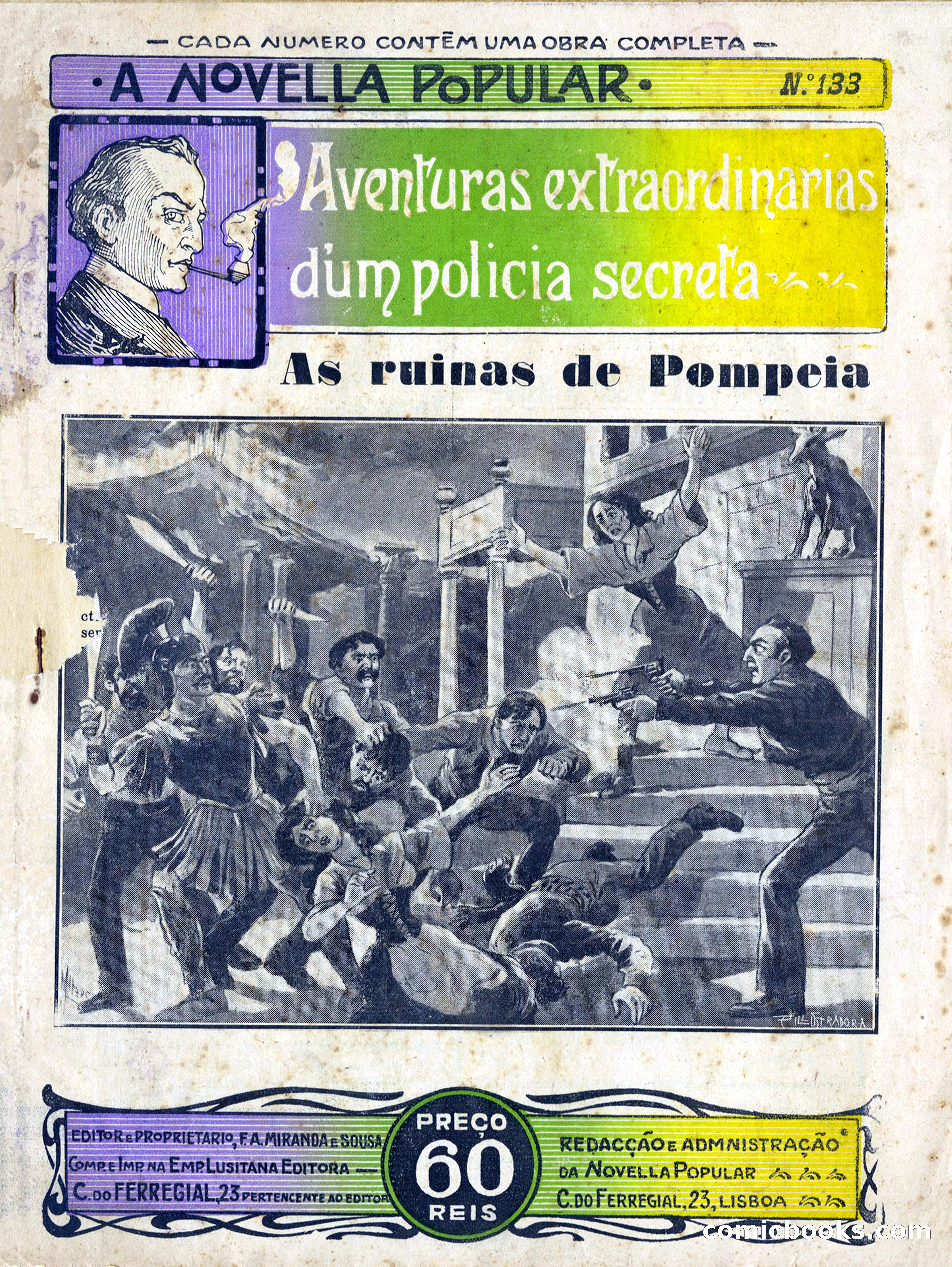 As Ruinas de Pompeya (The Ruins of Pompeii) — page 1 of 15