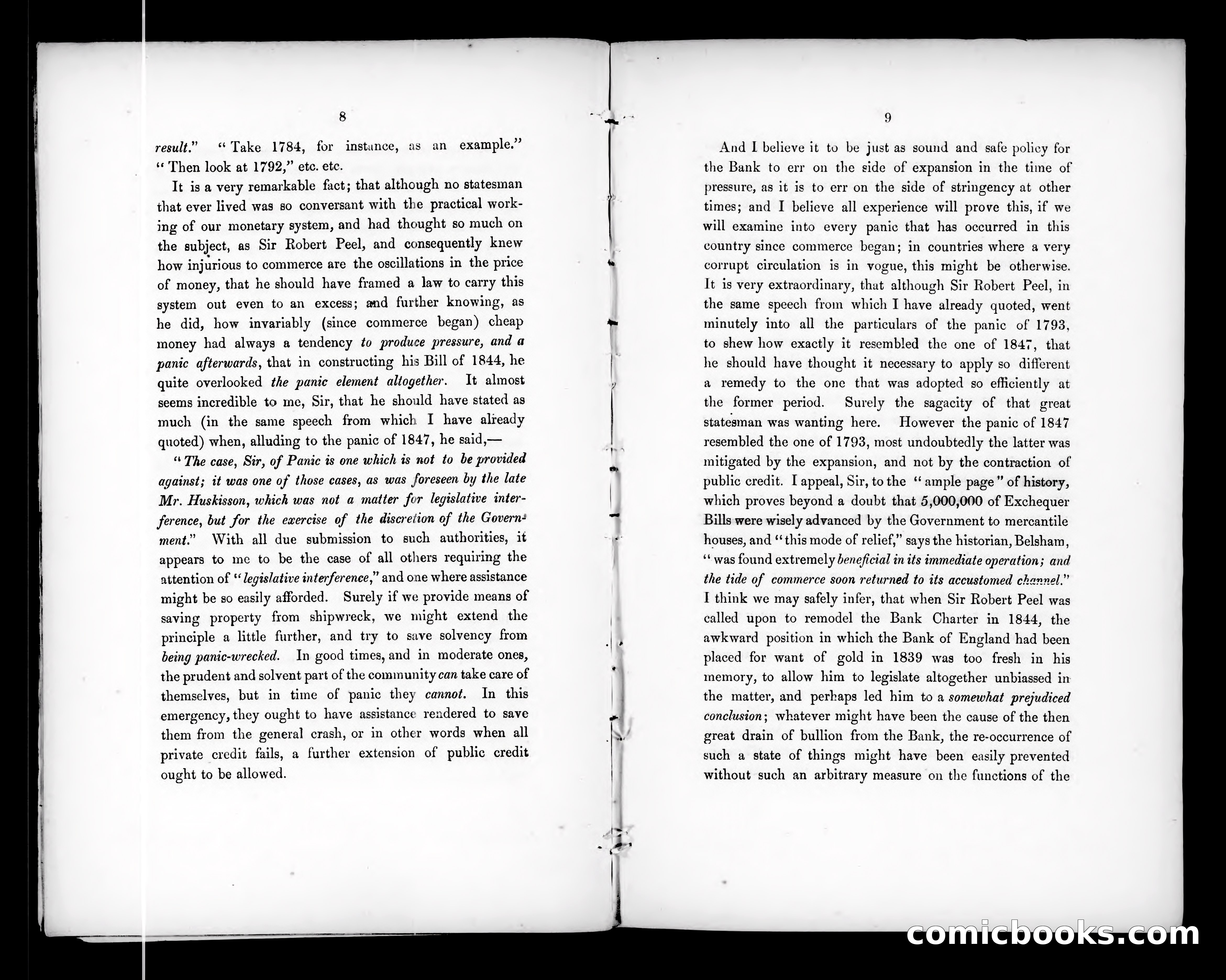 The Bank Charter Act cannot be maintained... — page 7: Penny Dreadfuls, 1858